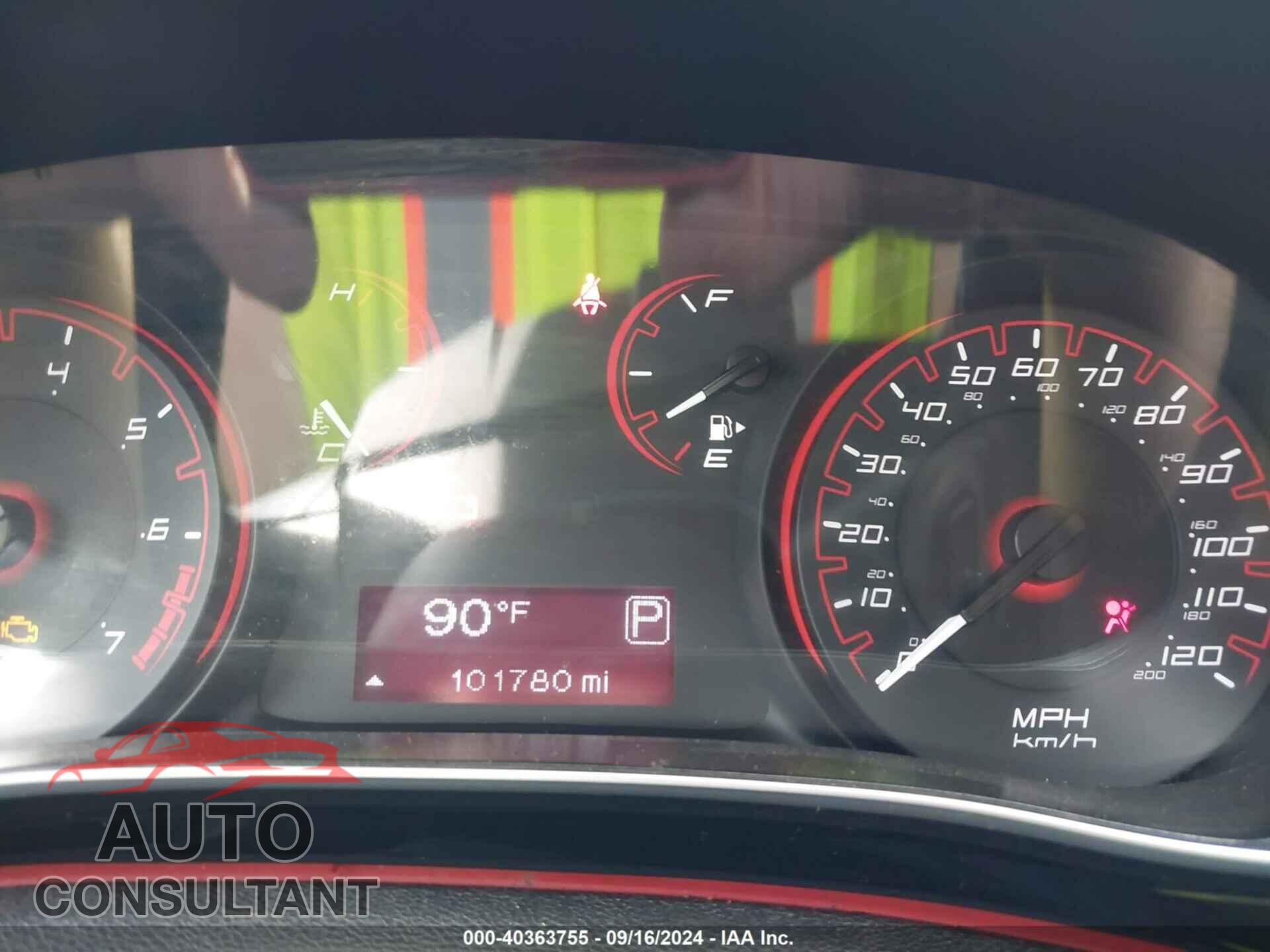 DODGE DART 2016 - 1C3CDFFAXGD802227