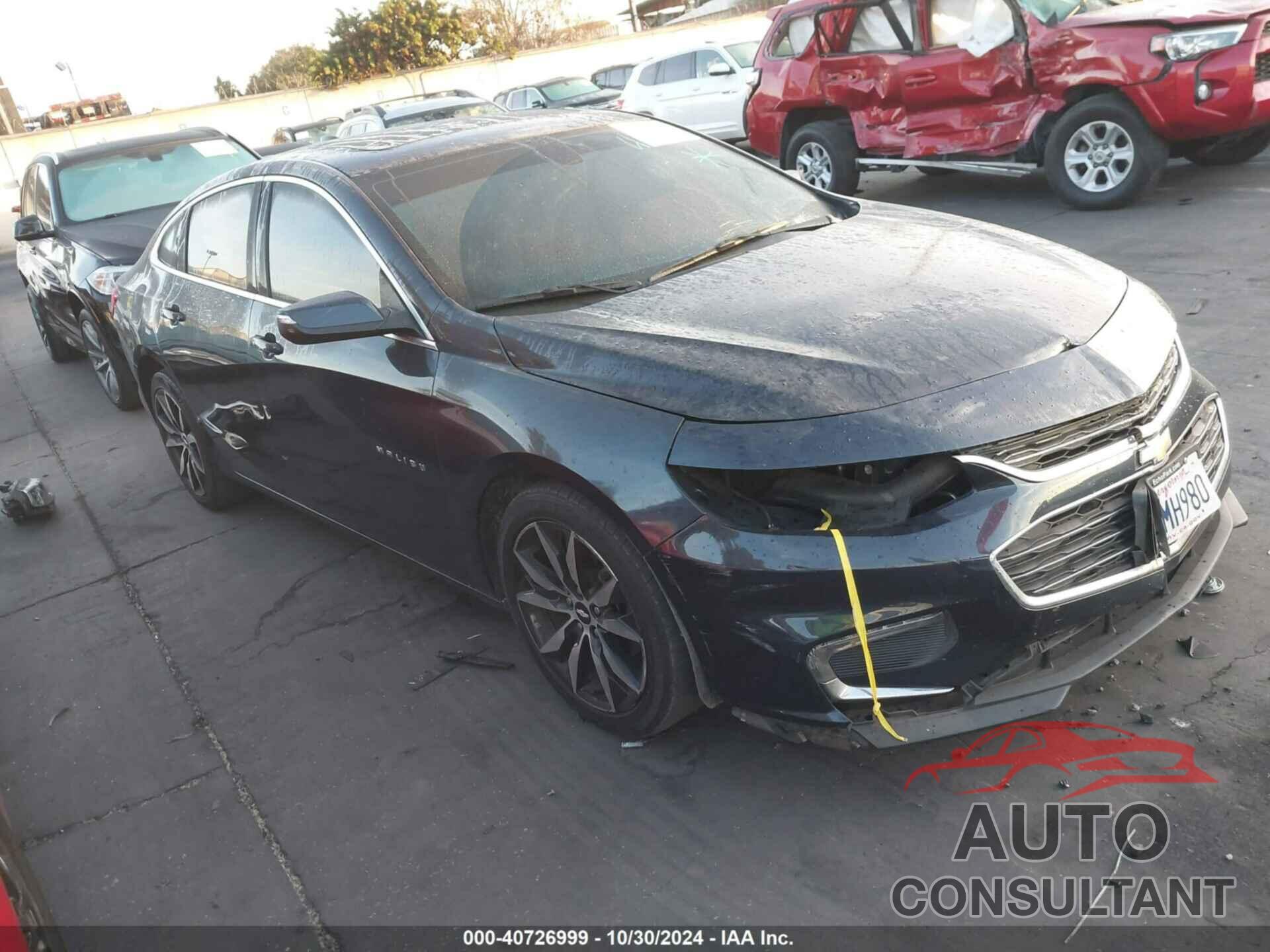 CHEVROLET MALIBU 2017 - 1G1ZE5ST0HF241331