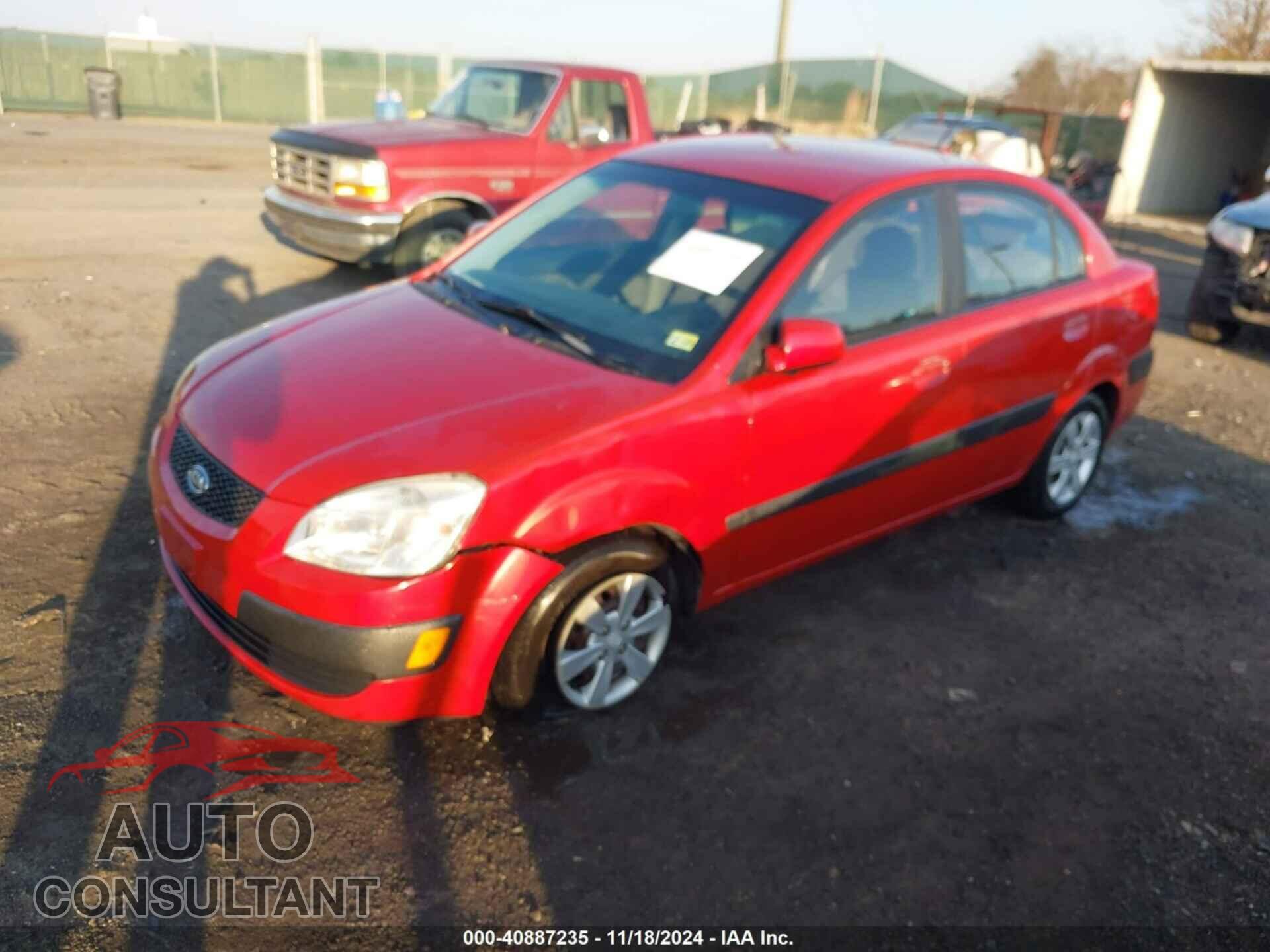 KIA RIO 2009 - KNADE223596500782