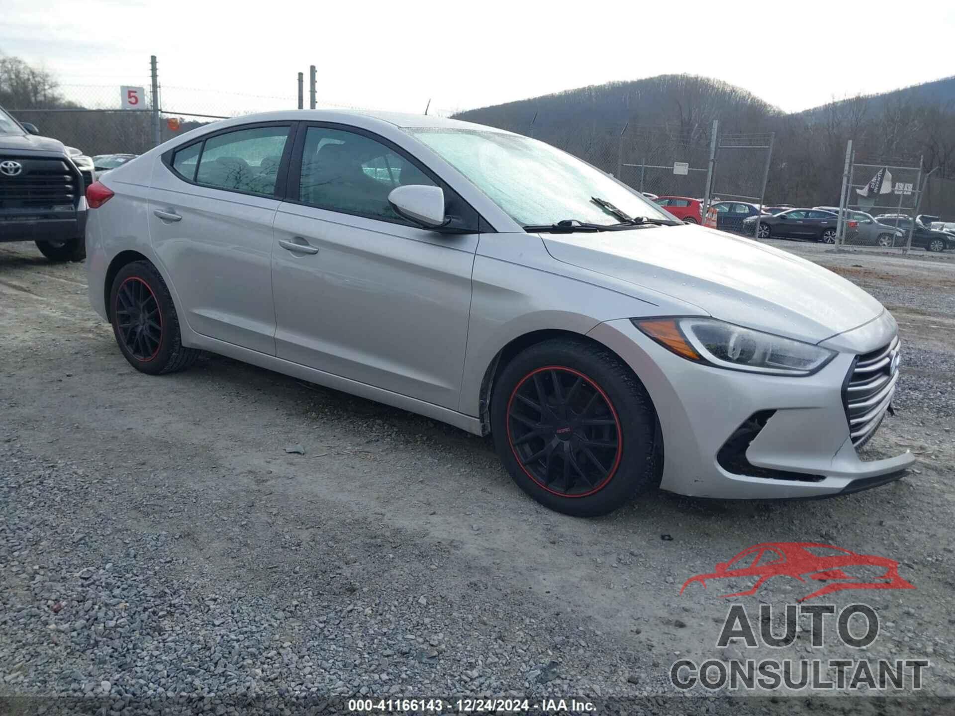 HYUNDAI ELANTRA 2017 - 5NPD74LF4HH057191