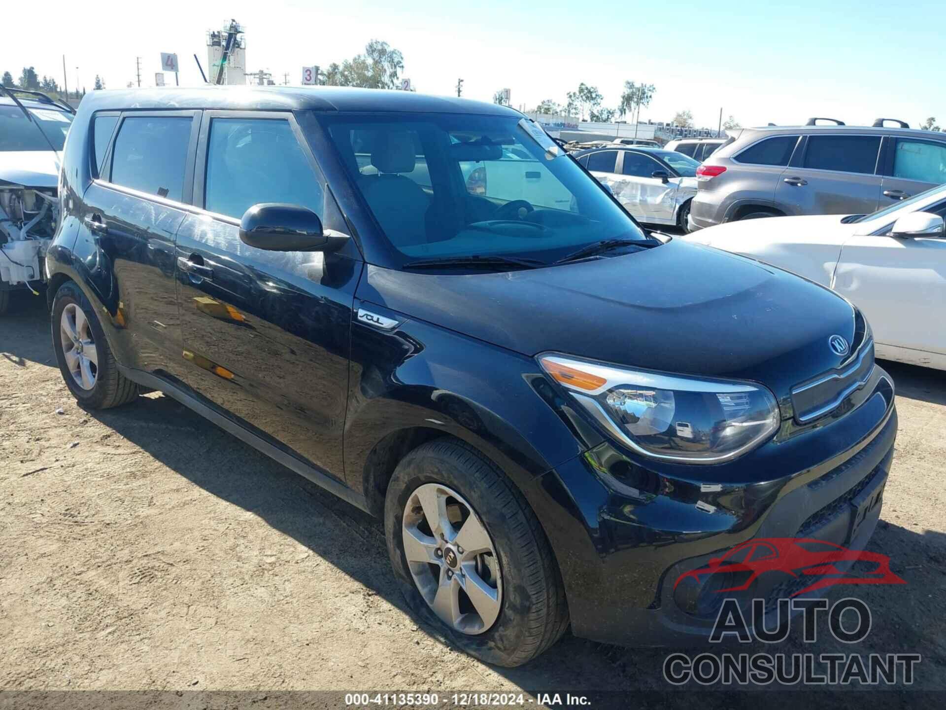 KIA SOUL 2019 - KNDJN2A2xK7000373