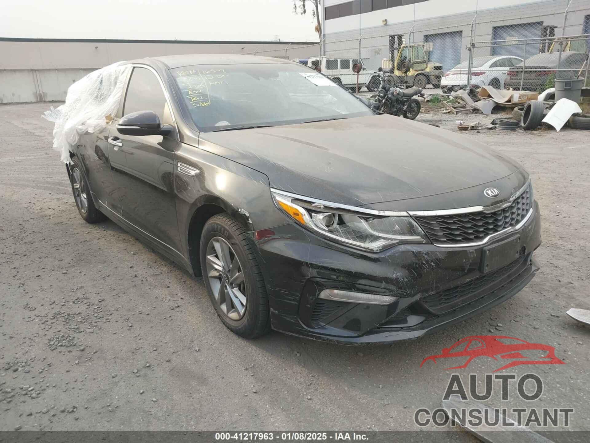 KIA OPTIMA 2020 - 5XXGT4L3XLG388697