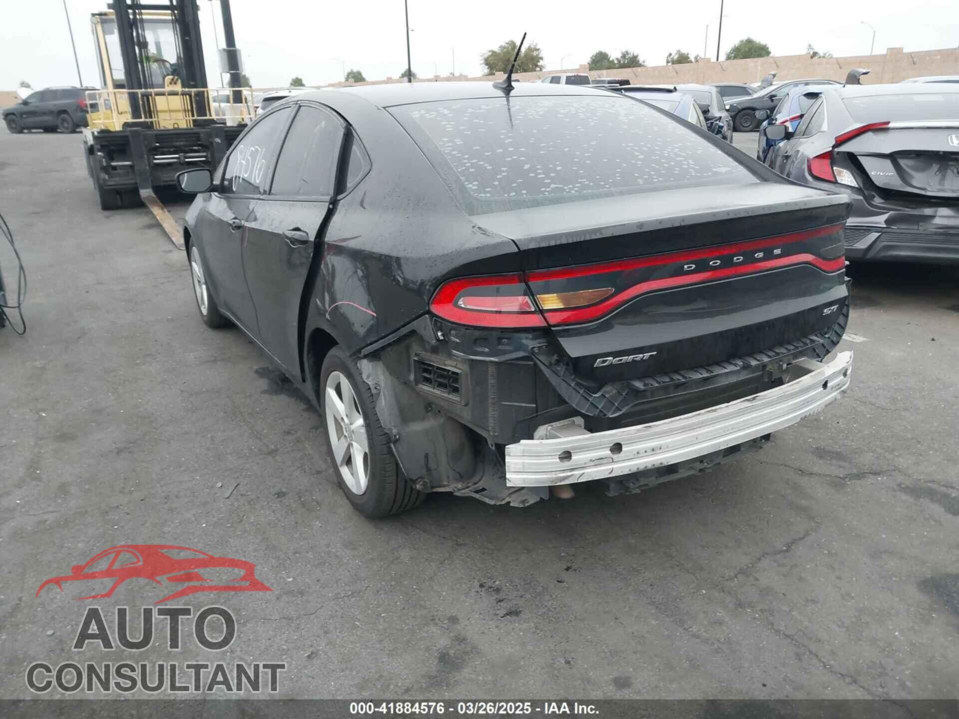 DODGE DART 2015 - 1C3CDFBBXFD319835