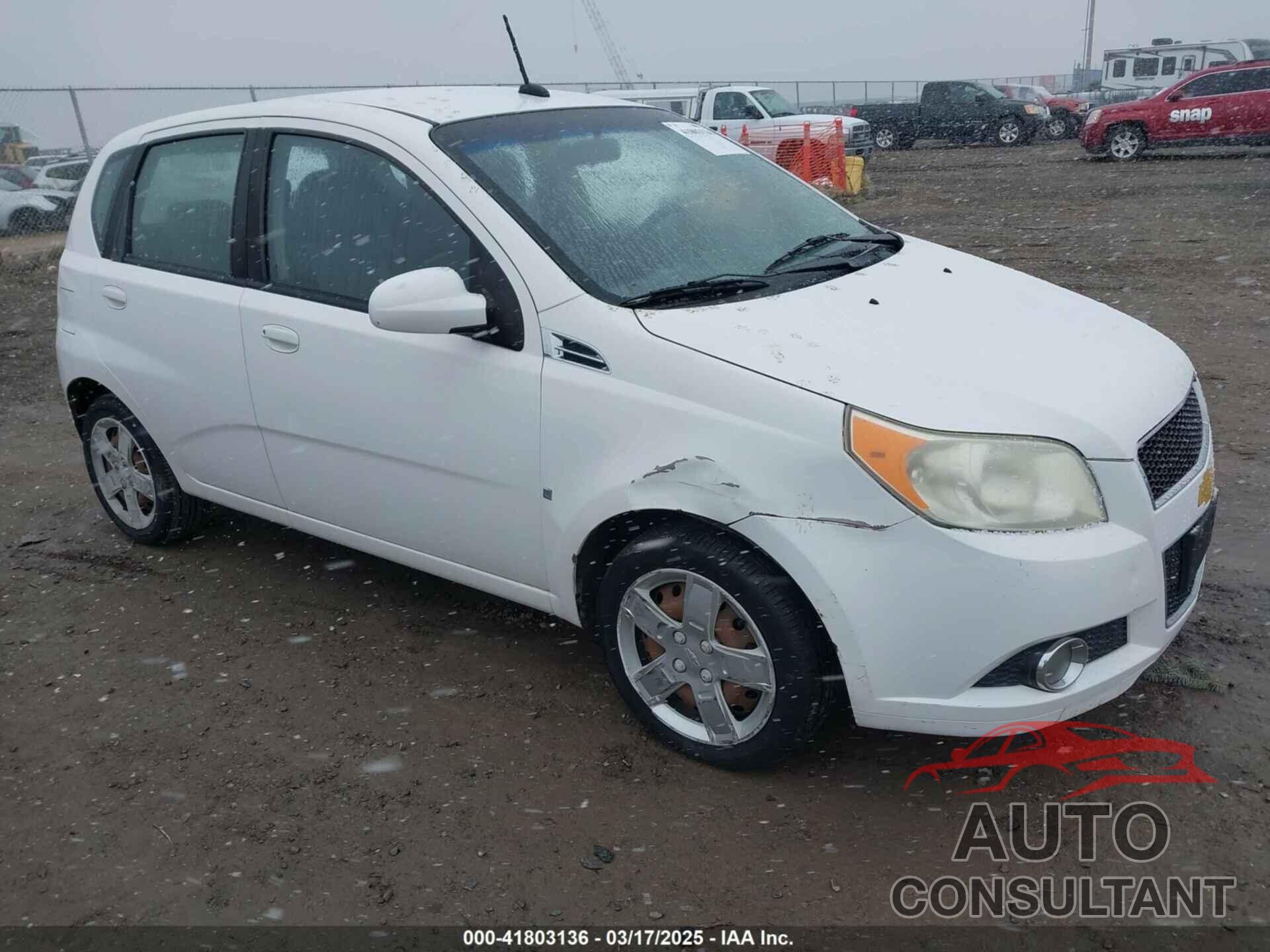 CHEVROLET AVEO 2009 - KL1TG66E89B313711