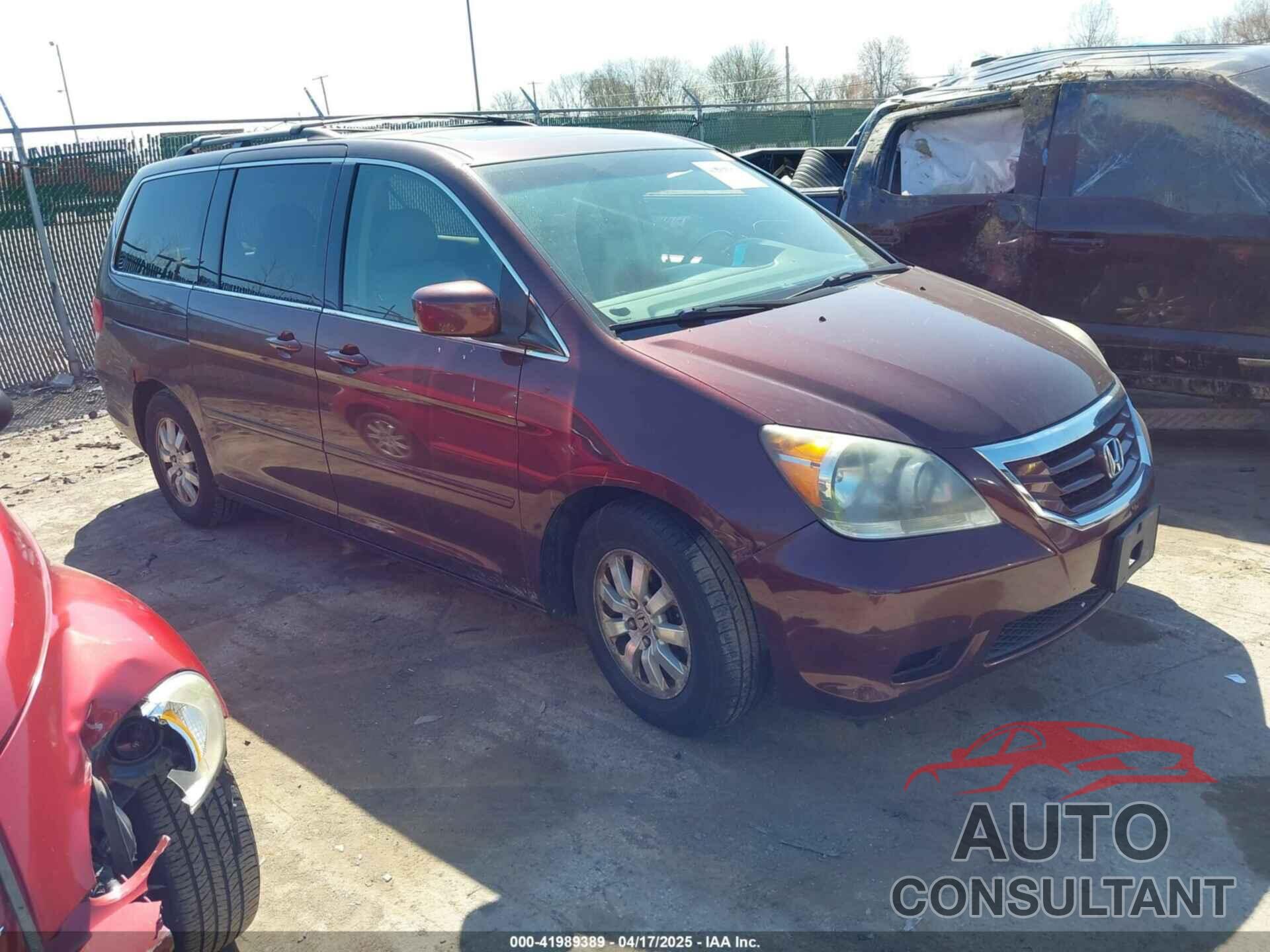 HONDA ODYSSEY 2009 - 5FNRL38709B028980