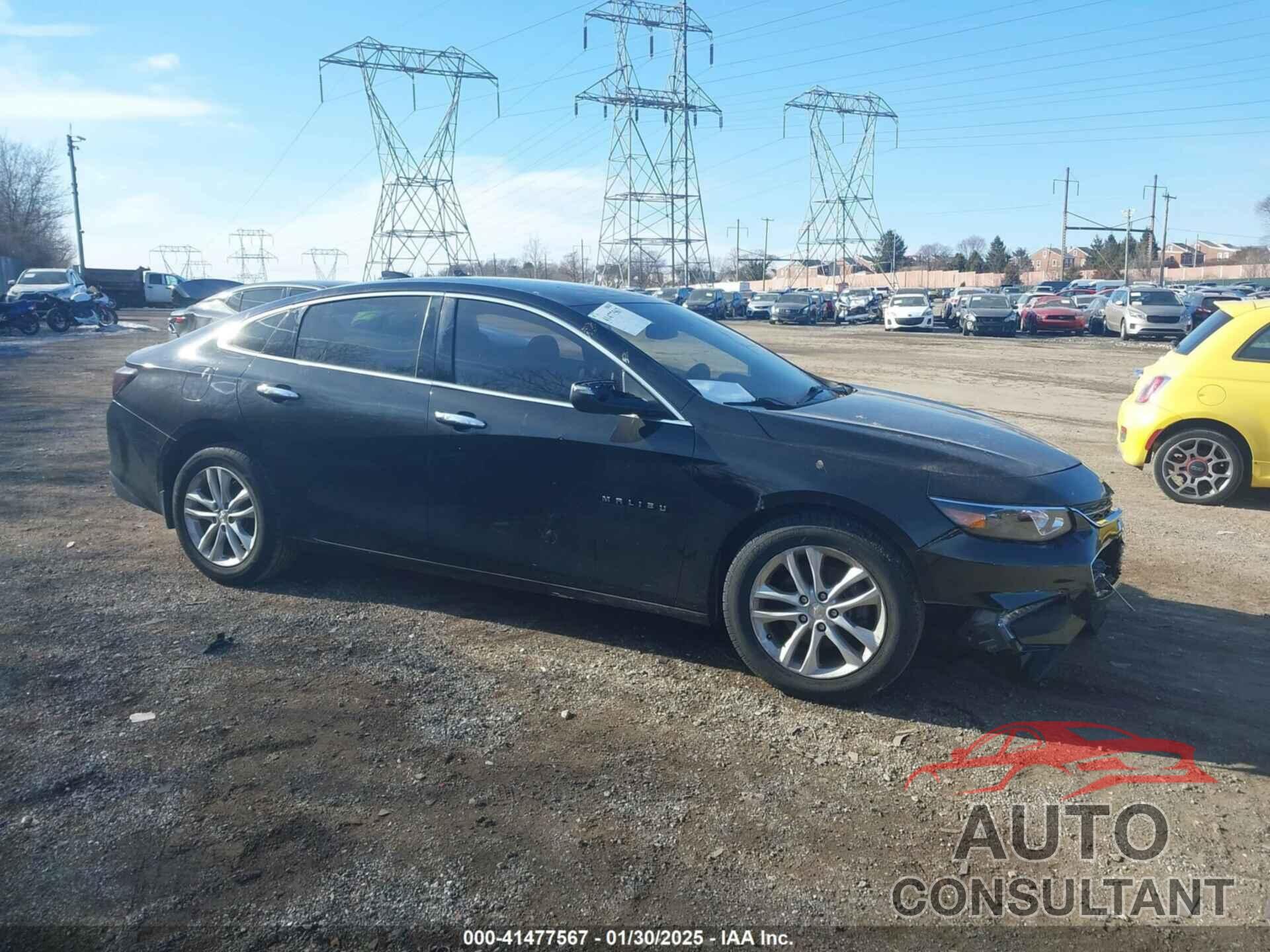 CHEVROLET MALIBU 2017 - 1G1ZE5ST3HF110023