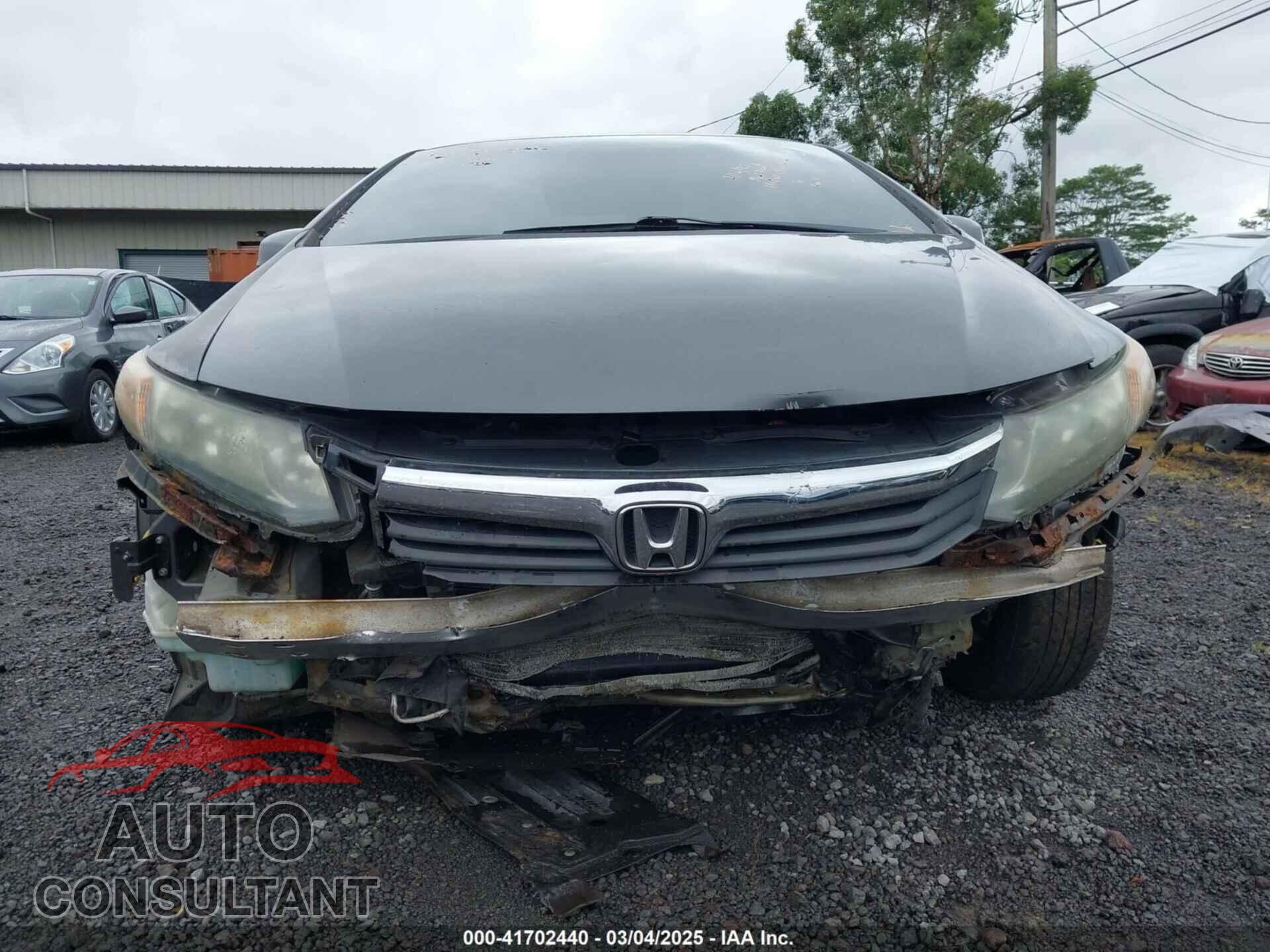 HONDA CIVIC 2012 - 2HGFB2F55CH322220