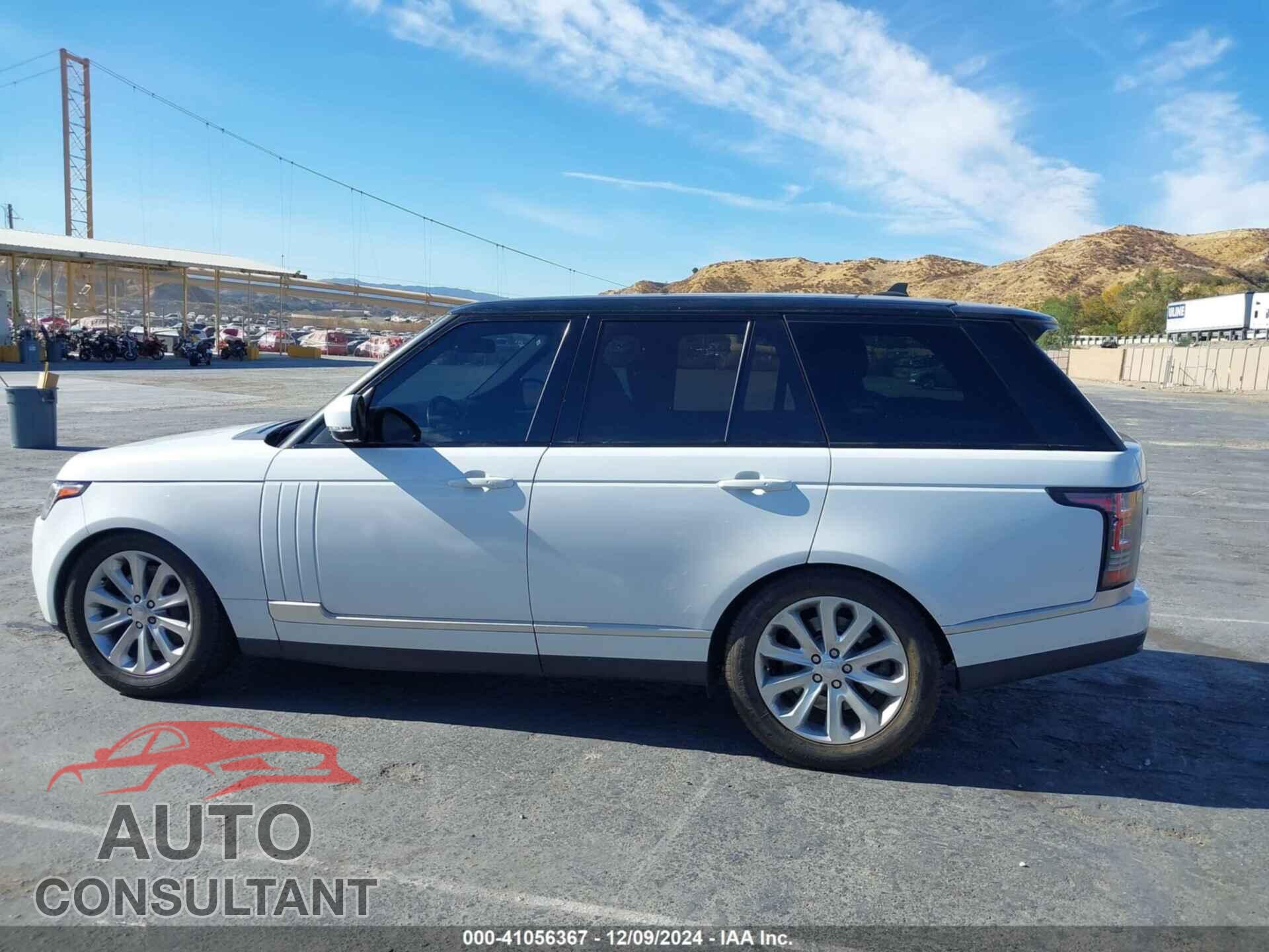 LAND ROVER RANGE ROVER 2016 - SALGS2PF2GA309853
