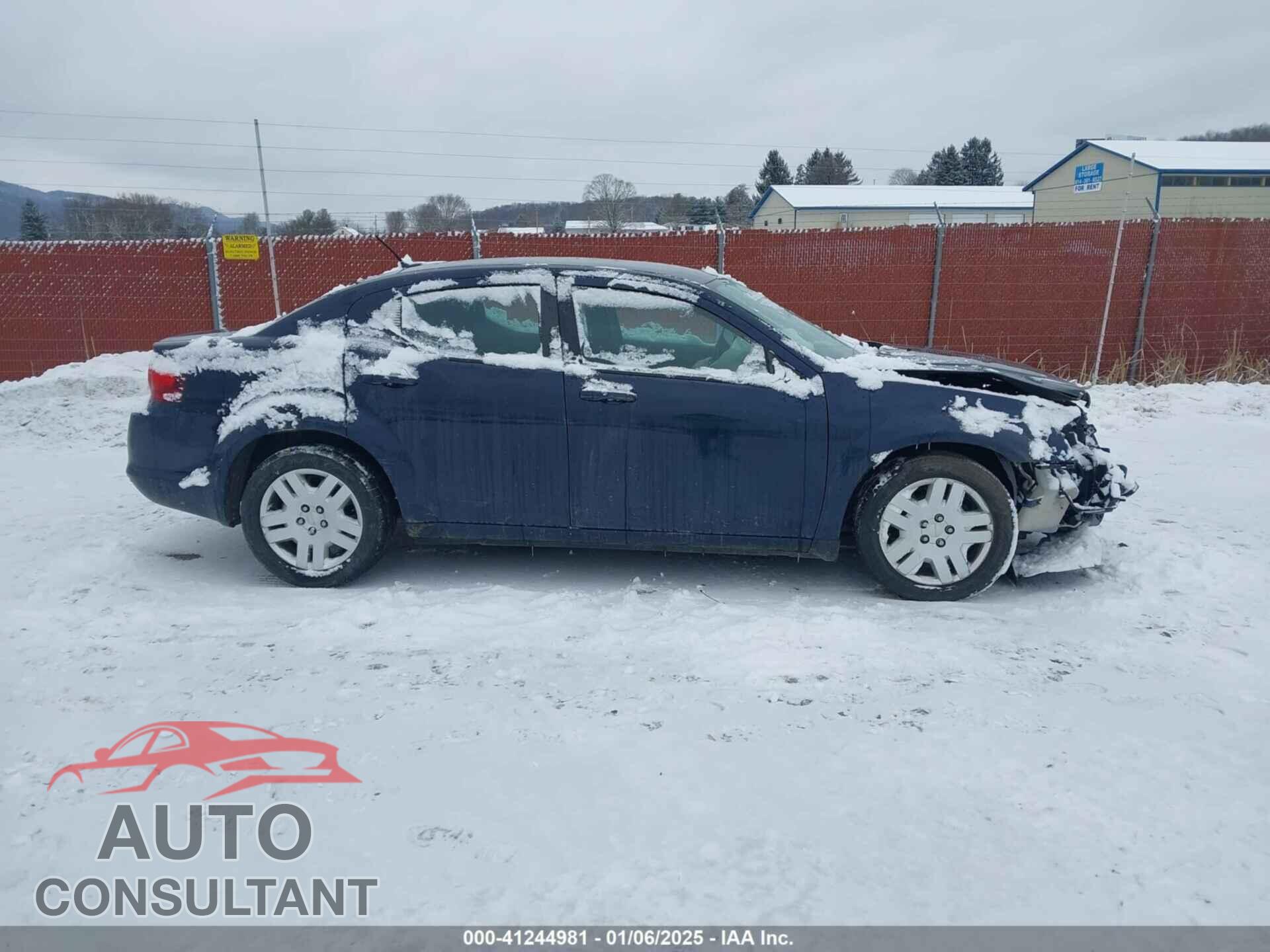 DODGE AVENGER 2013 - 1C3CDZAB6DN634027