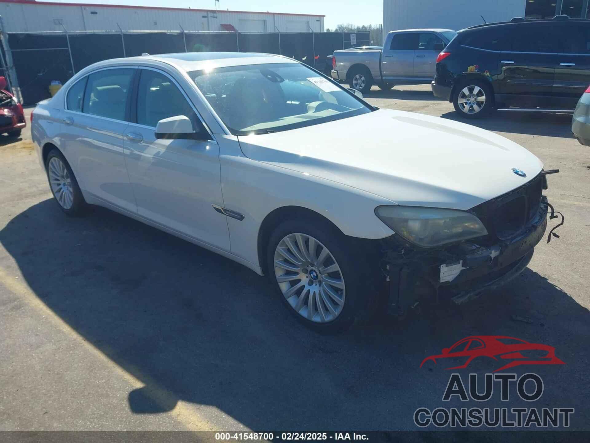 BMW 750LI 2009 - WBAKB83549CY57472