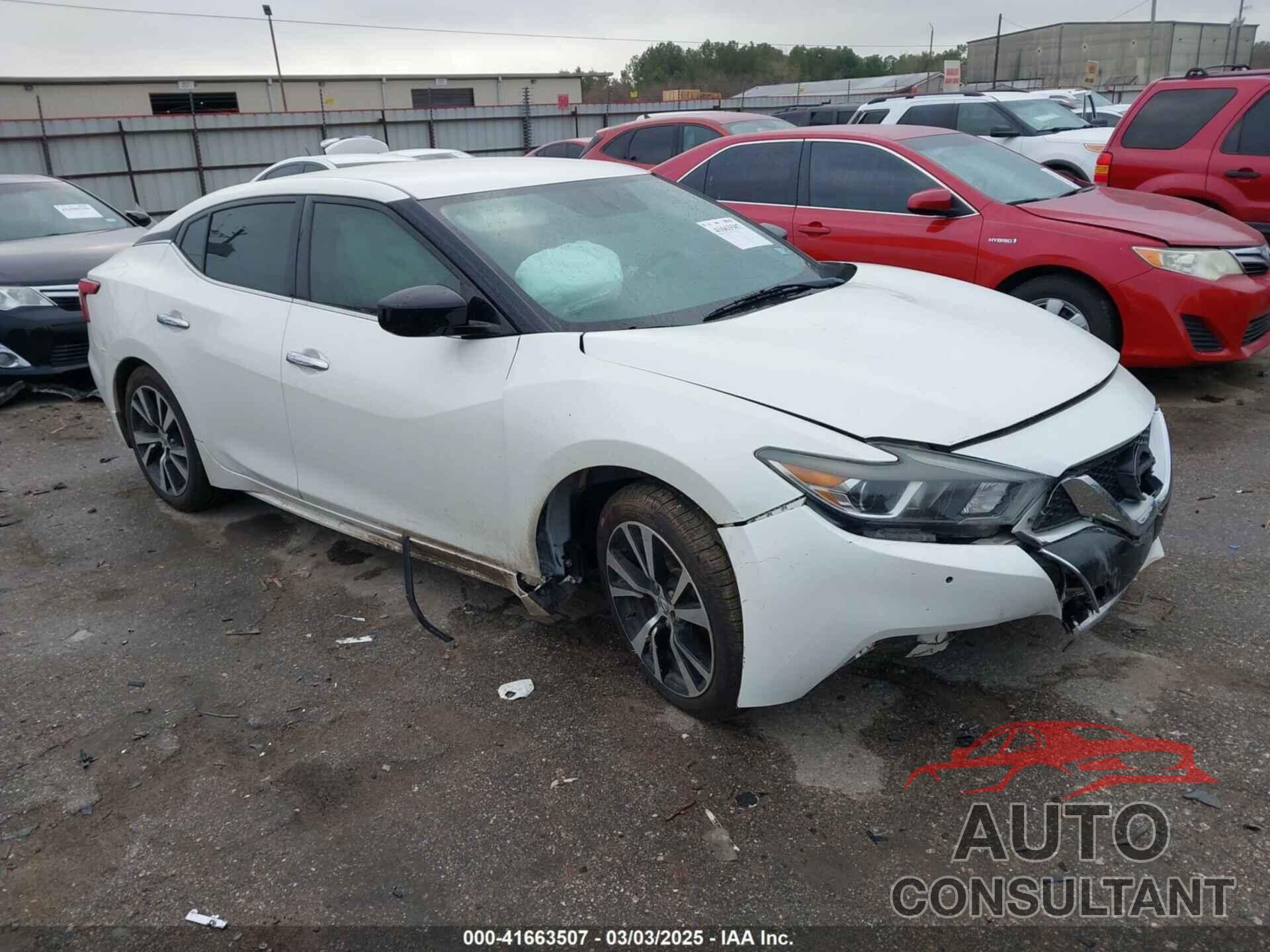 NISSAN MAXIMA 2018 - 1N4AA6AP2JC386345