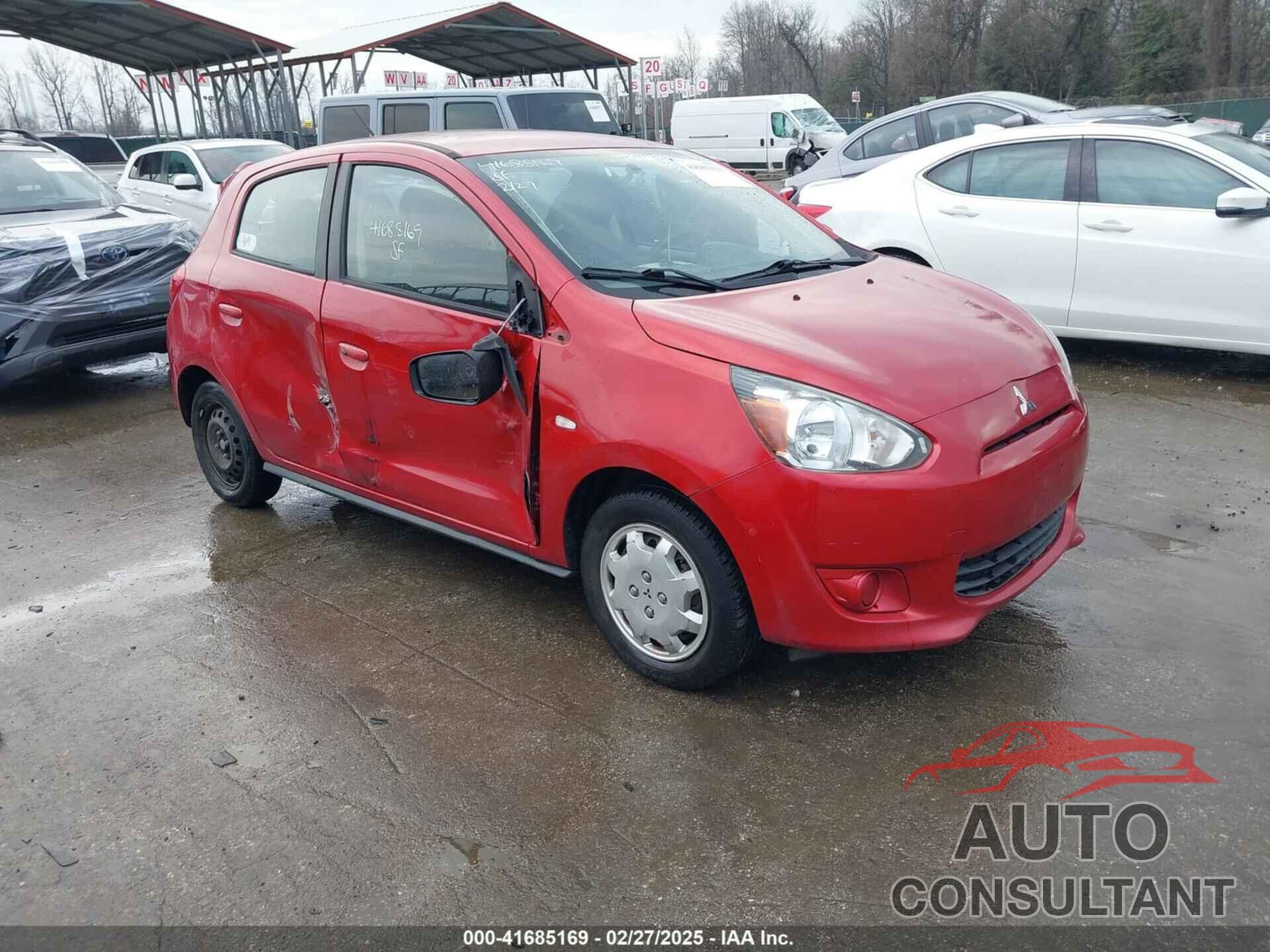 MITSUBISHI MIRAGE 2015 - ML32A3HJ9FH045732