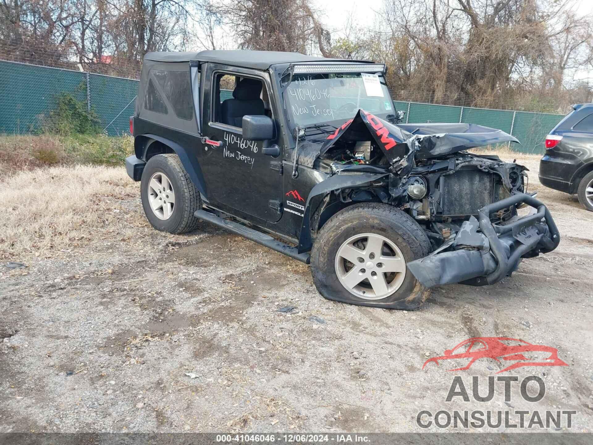 JEEP WRANGLER 2011 - 1J4AA2D13BL620854