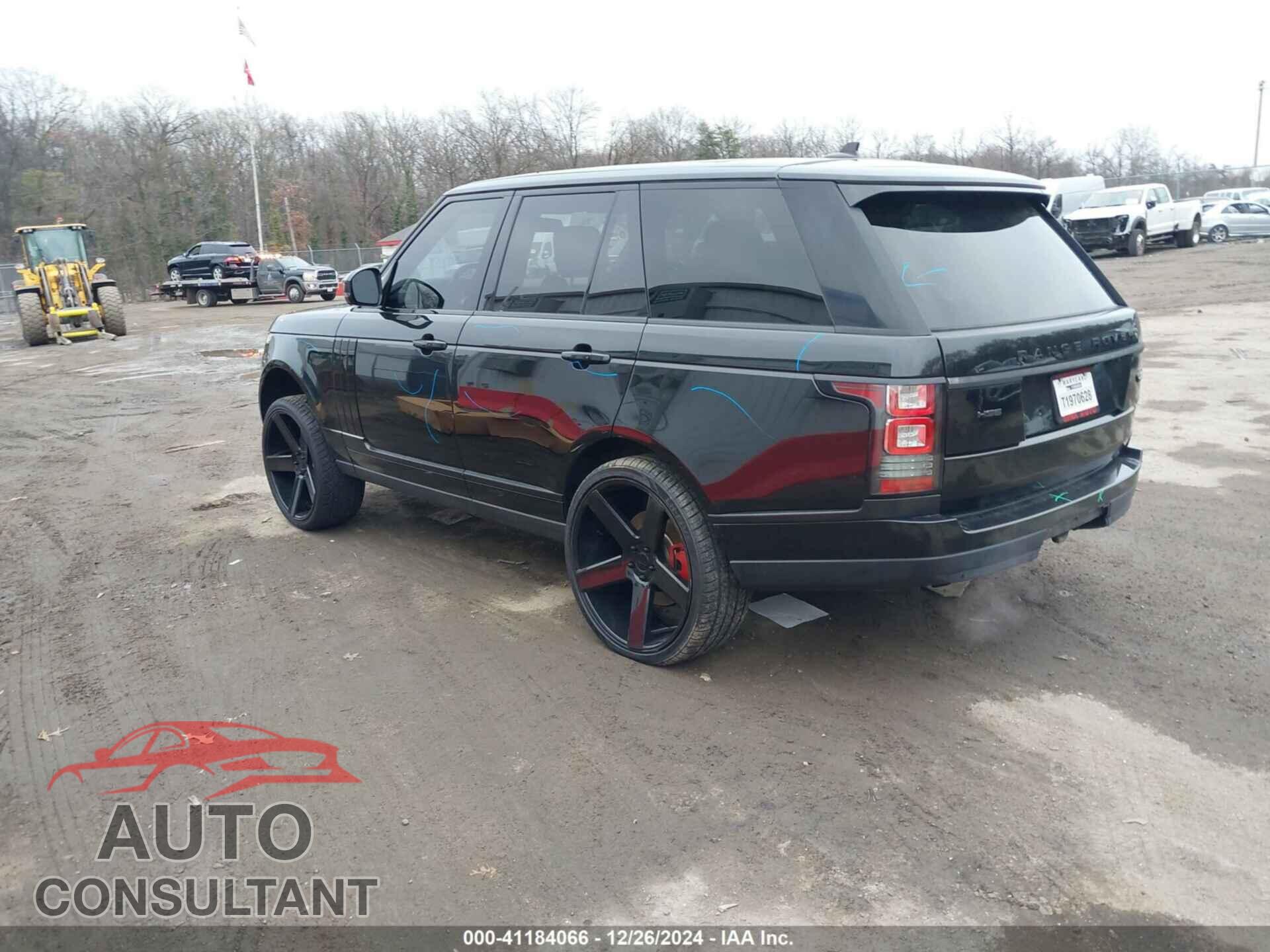 LAND ROVER RANGE ROVER 2016 - SALGS2PF0GA292325