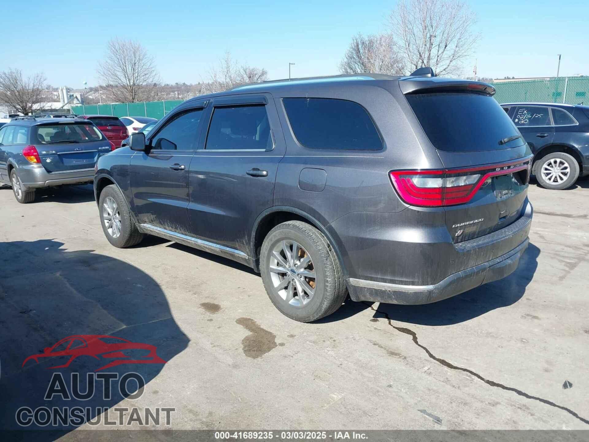 DODGE DURANGO 2018 - 1C4RDJAG4JC176871