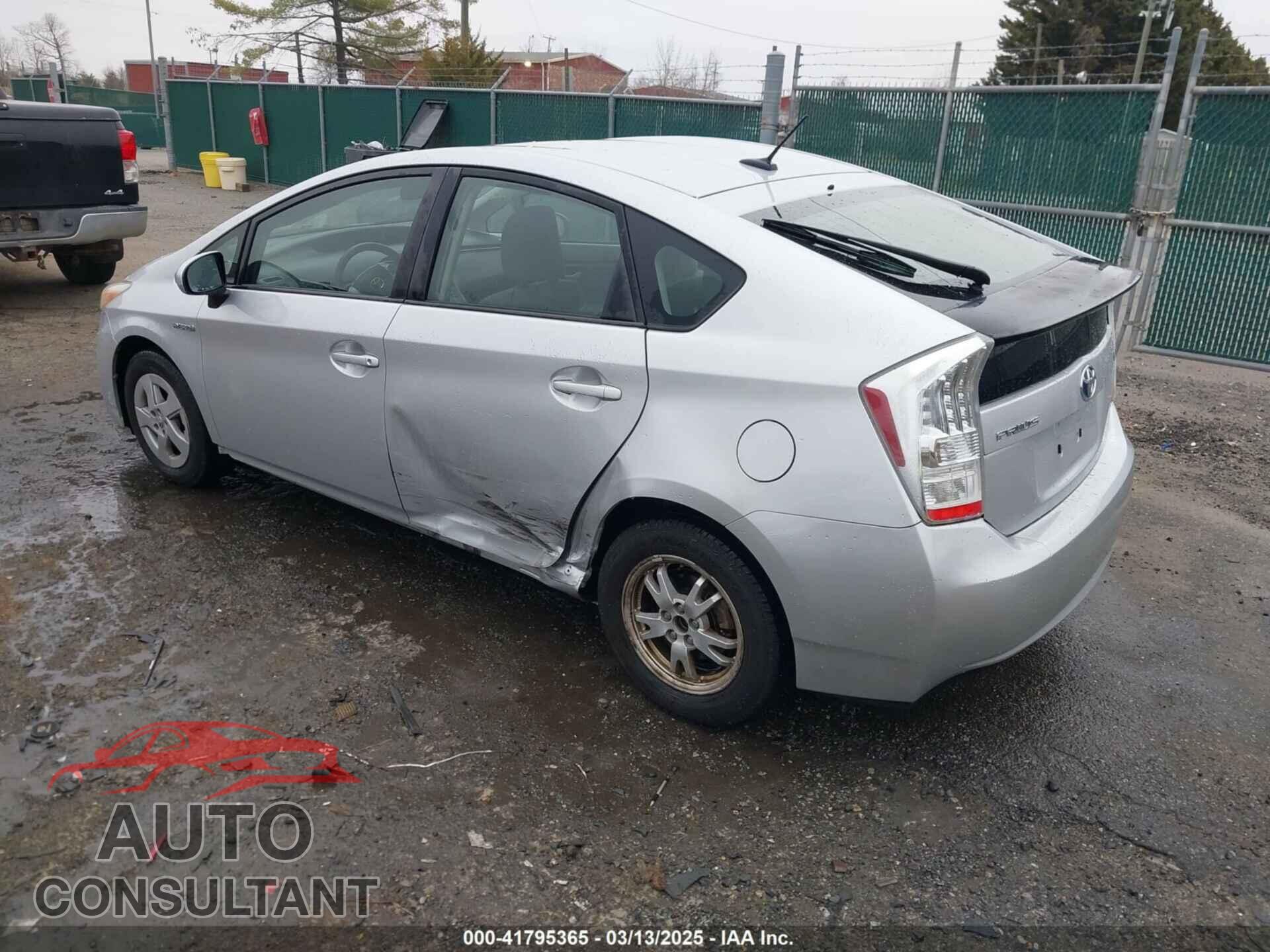 TOYOTA PRIUS 2010 - JTDKN3DU8A0228564