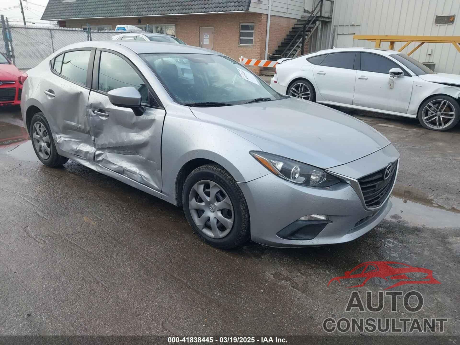 MAZDA MAZDA3 2014 - JM1BM1U77E1165829