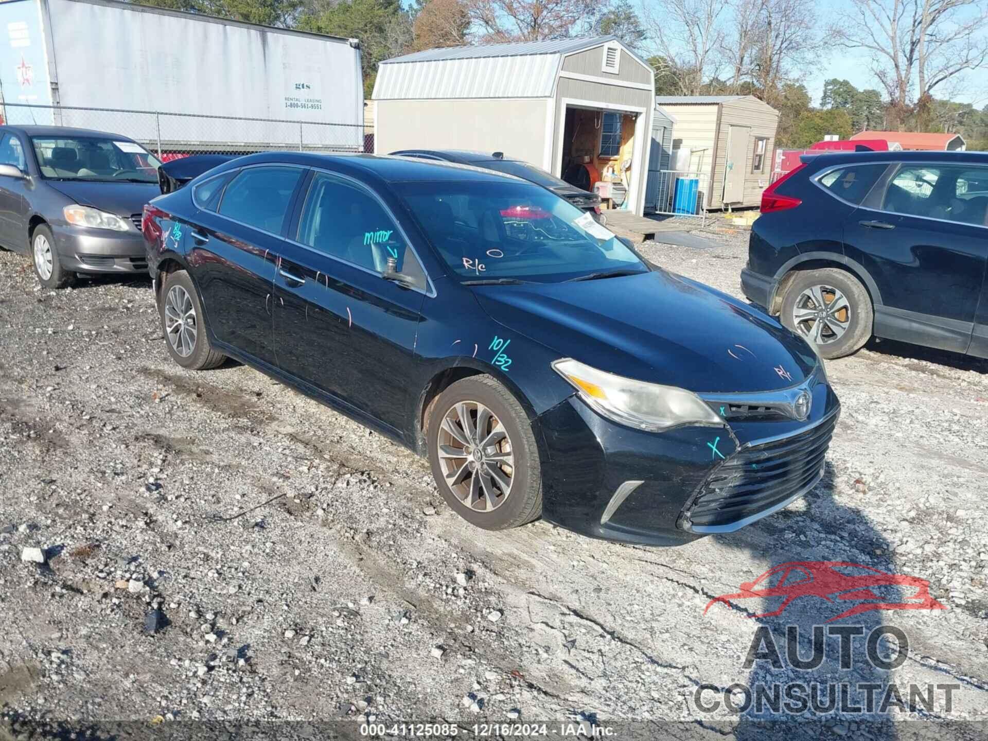 TOYOTA AVALON 2016 - 4T1BK1EB2GU211945