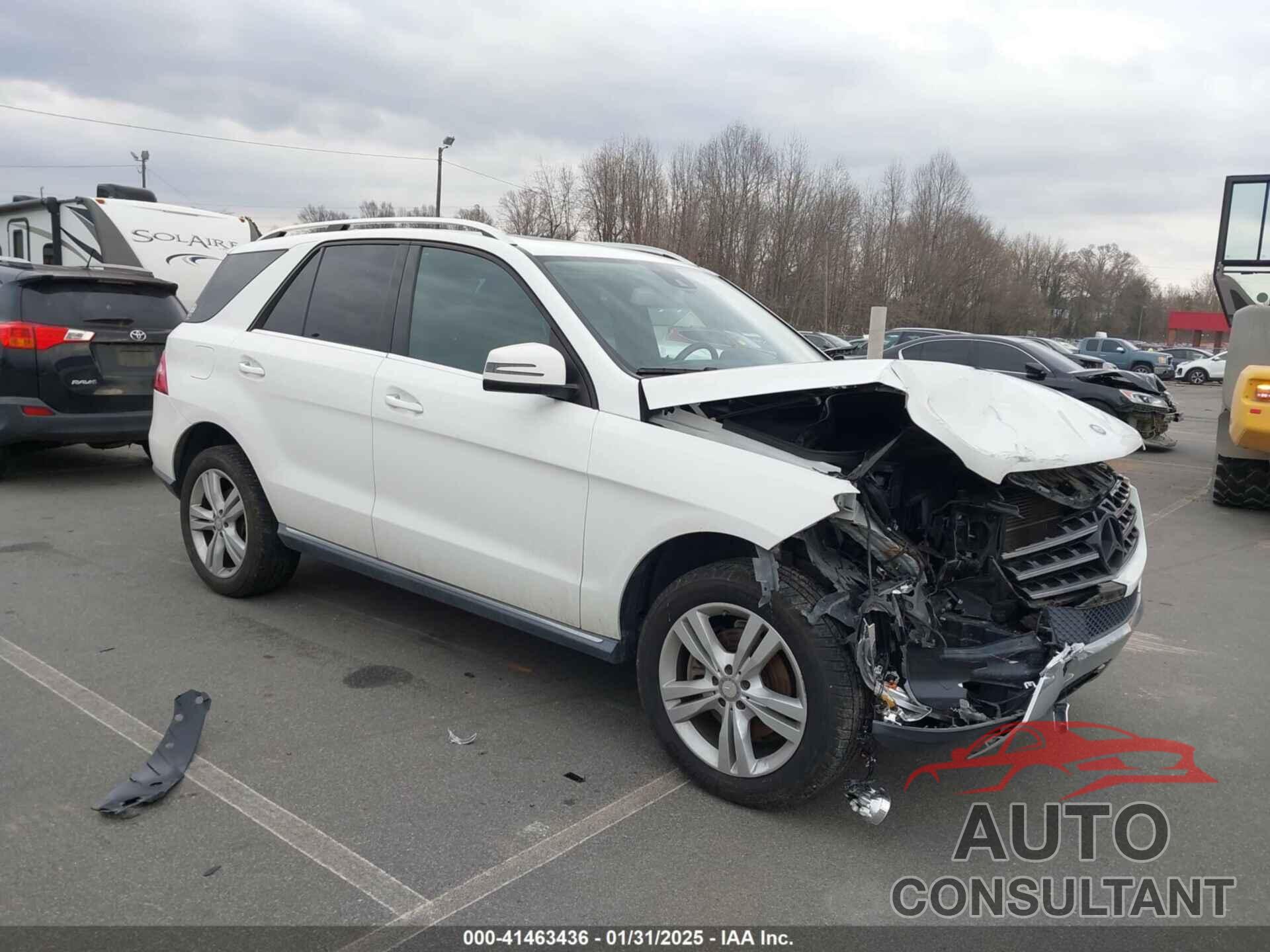 MERCEDES-BENZ ML 350 2015 - 4JGDA5HB8FA576788