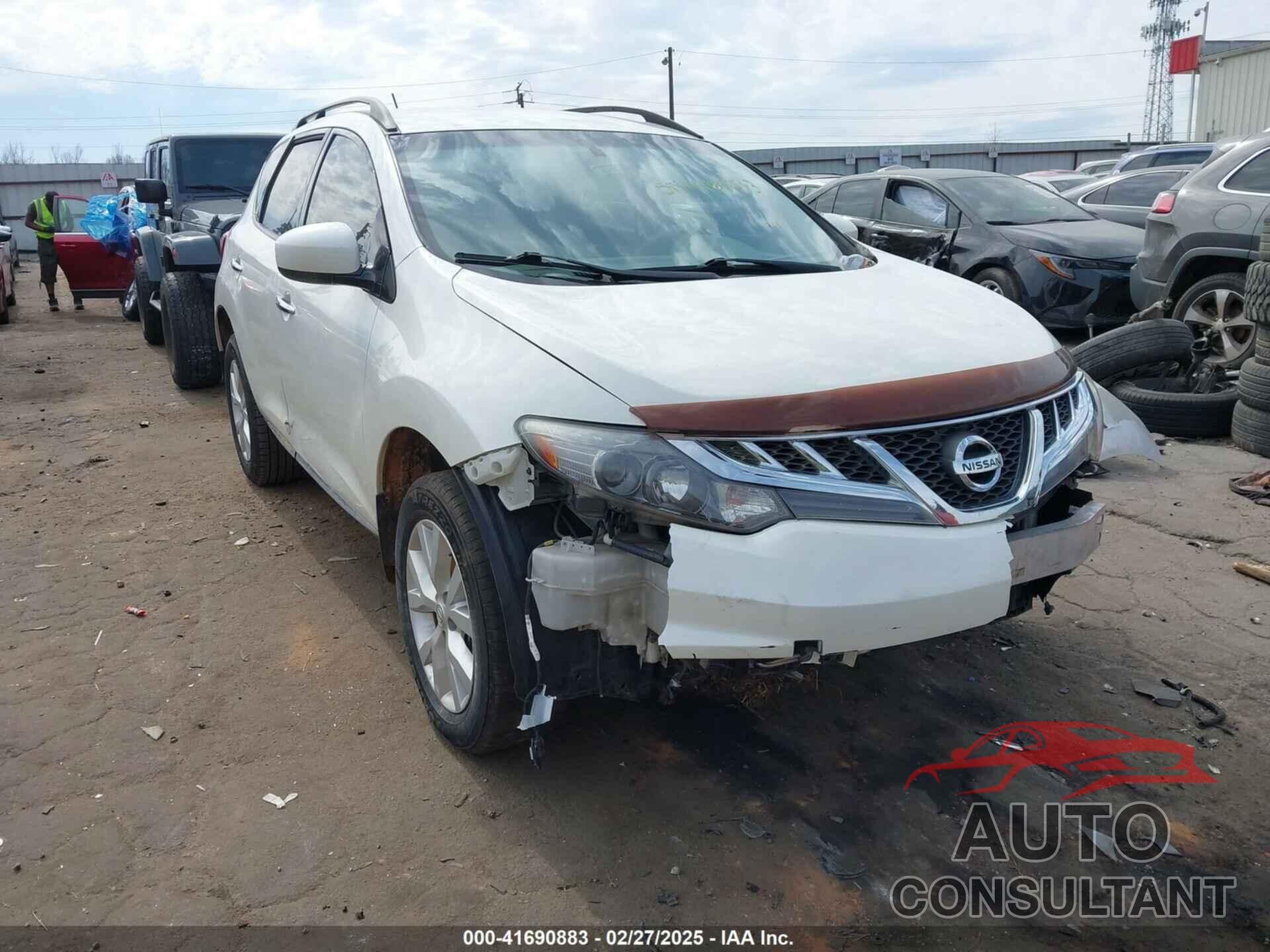 NISSAN MURANO 2014 - JN8AZ1MU1EW418461