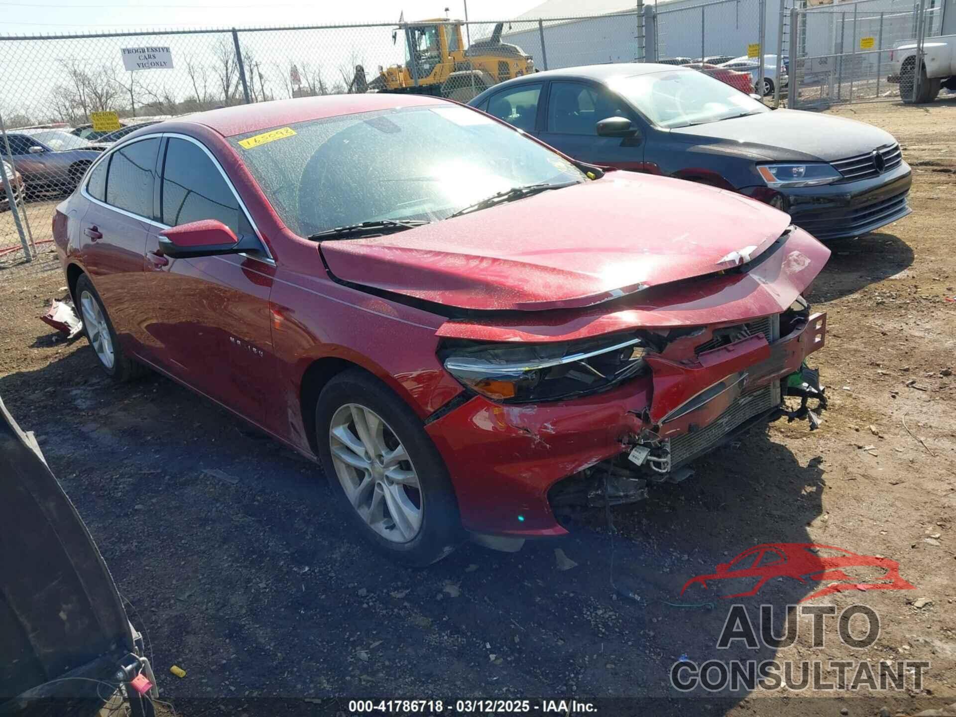 CHEVROLET MALIBU 2017 - 1G1ZE5ST0HF165092