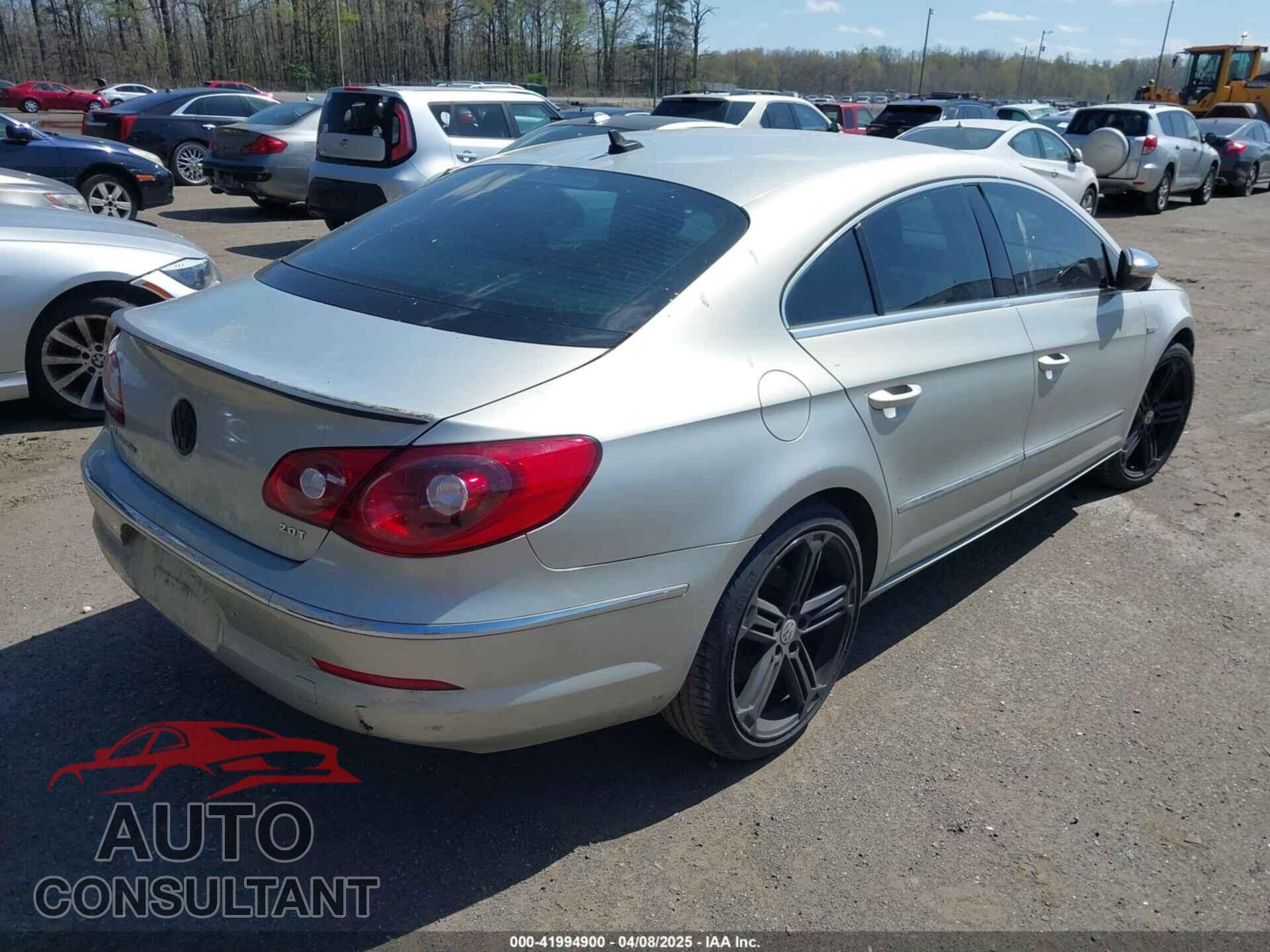 VOLKSWAGEN CC 2011 - WVWMP7AN9BE705823