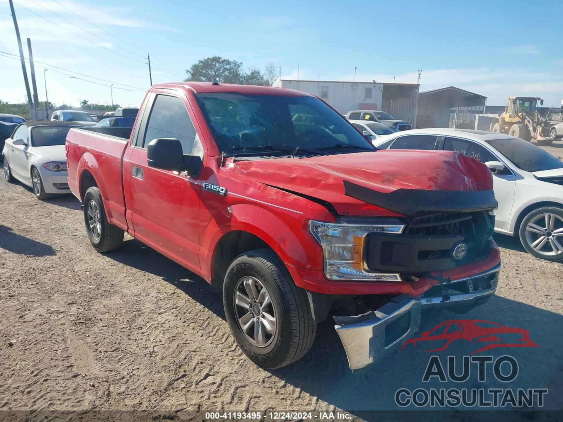 FORD F-150 2018 - 1FTMF1CB3JFA42101