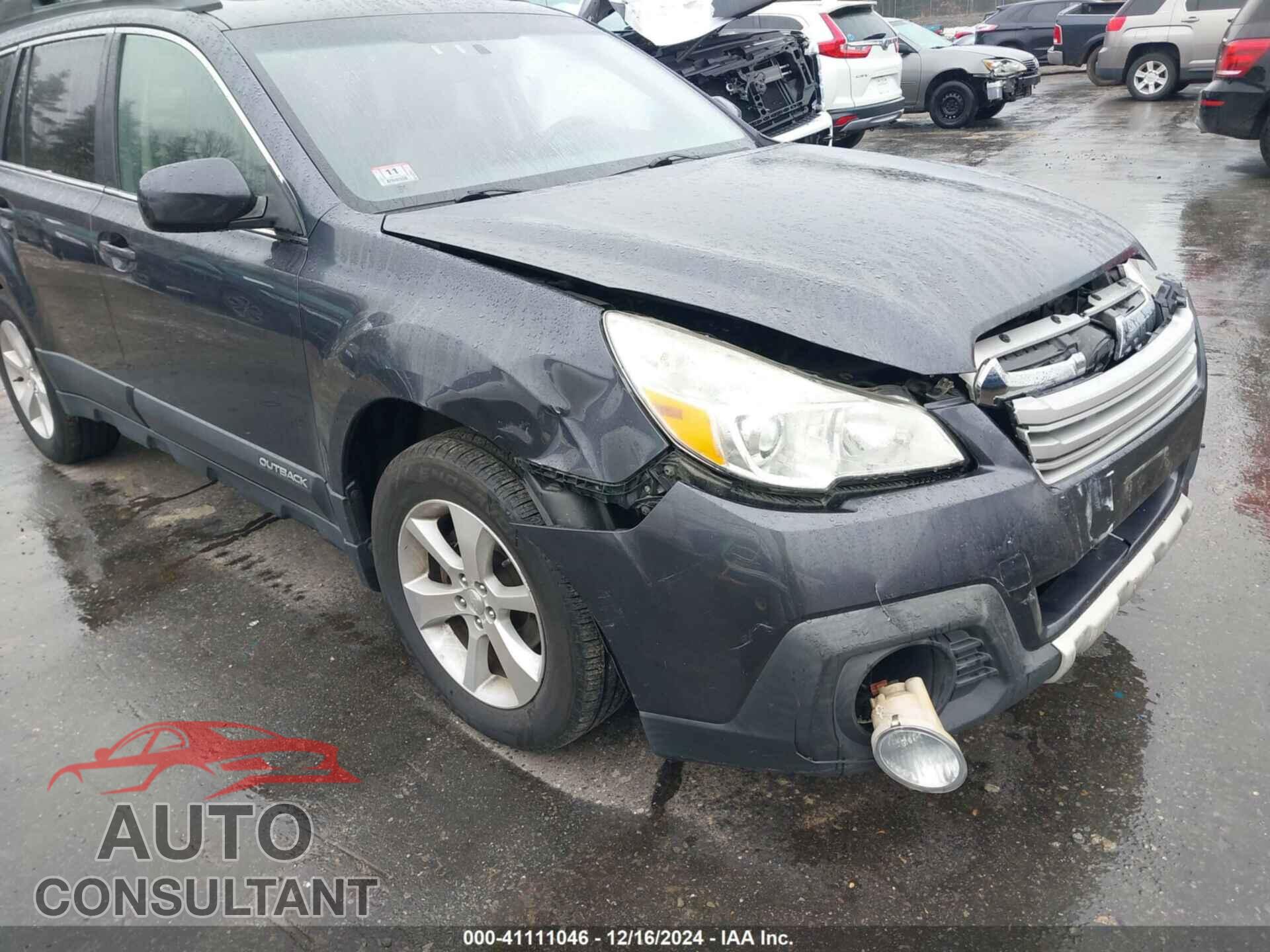 SUBARU OUTBACK 2013 - 4S4BRBLC7D3243207