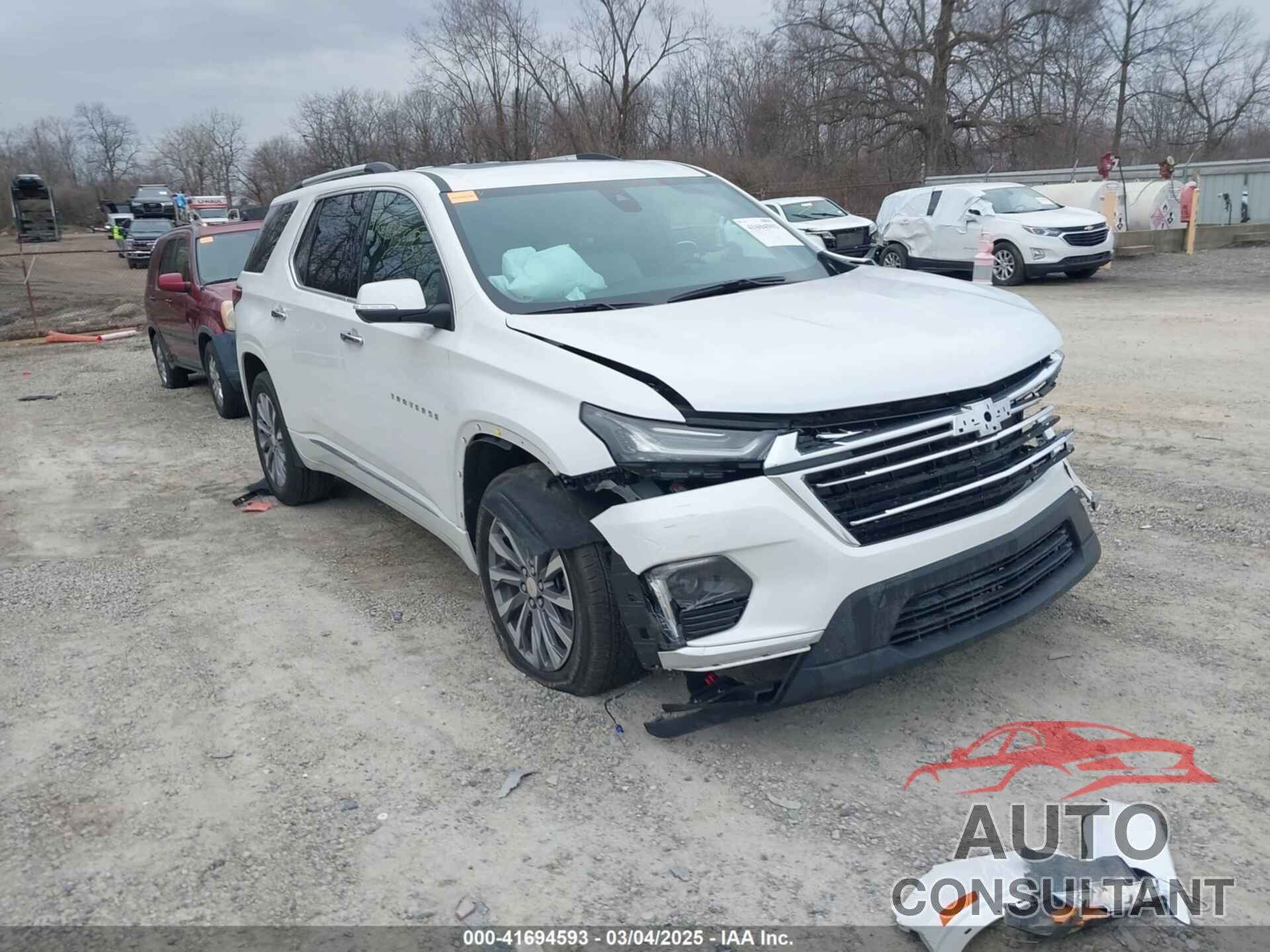 CHEVROLET TRAVERSE 2022 - 1GNEVKKW8NJ177182