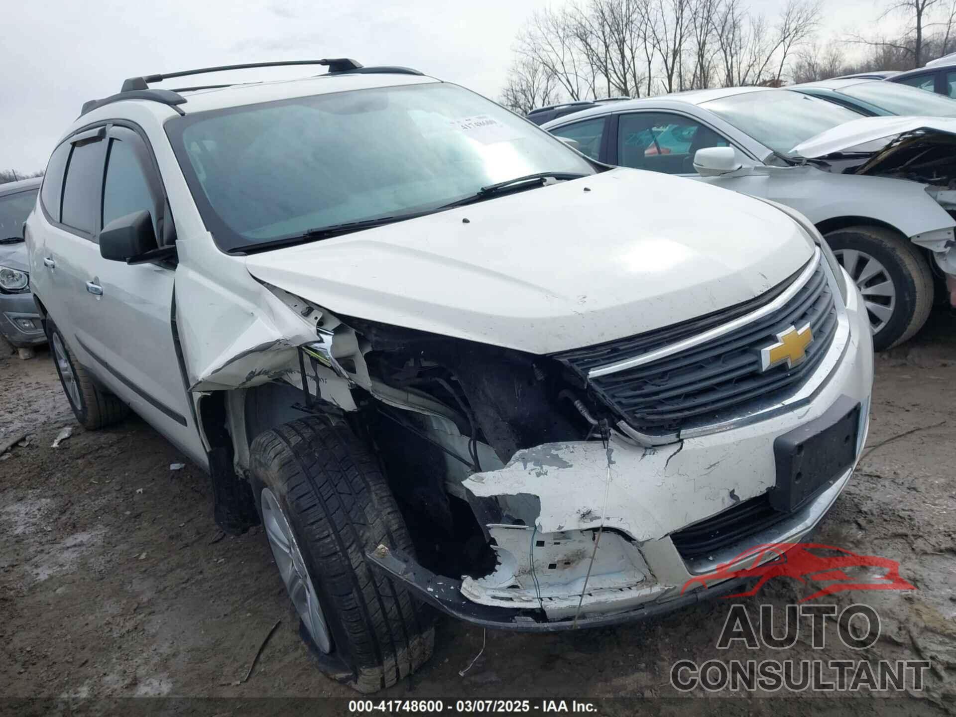 CHEVROLET TRAVERSE 2014 - 1GNKRFKD2EJ209573
