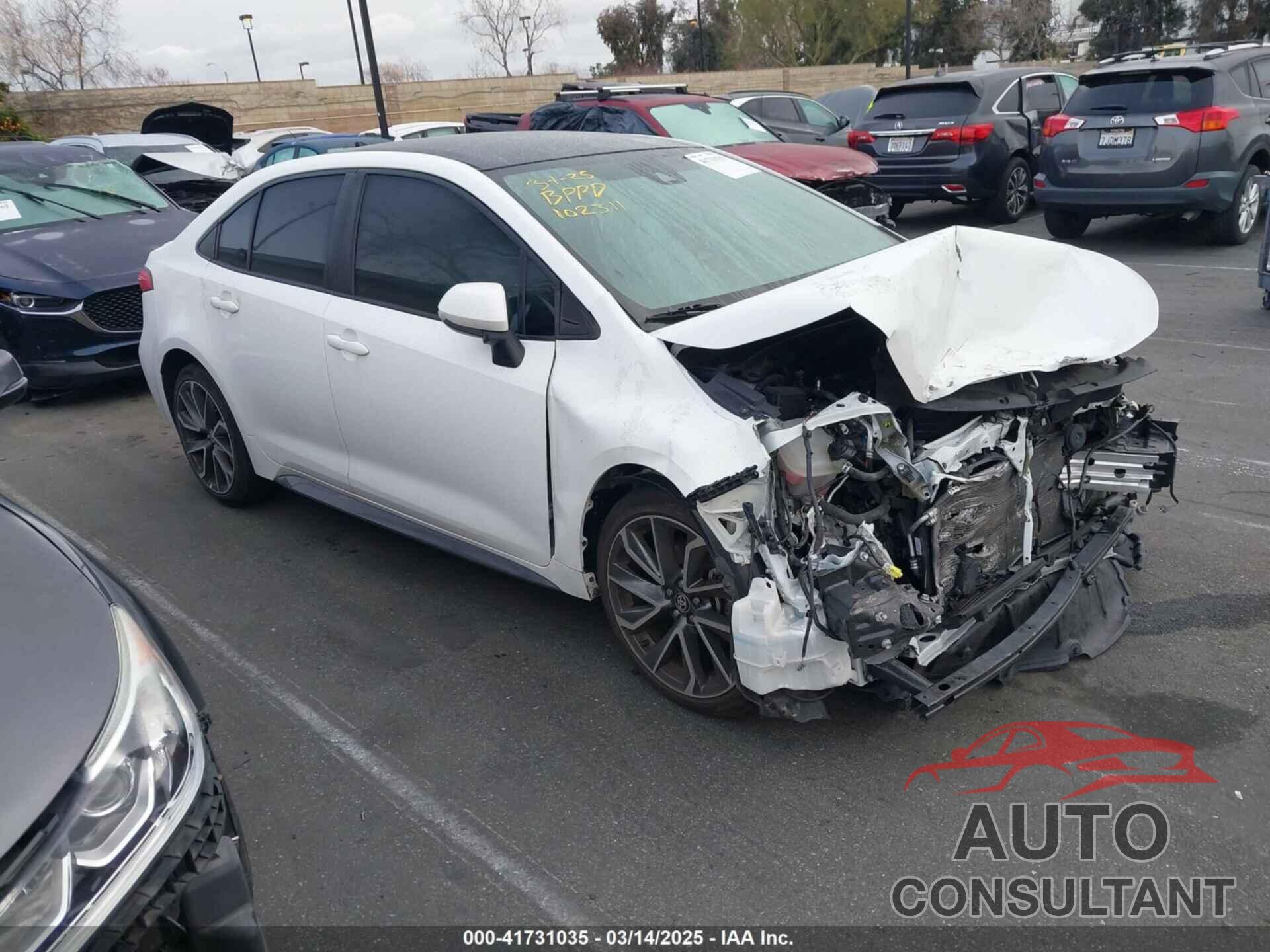 TOYOTA COROLLA 2022 - 5YFS4MCE9NP102311