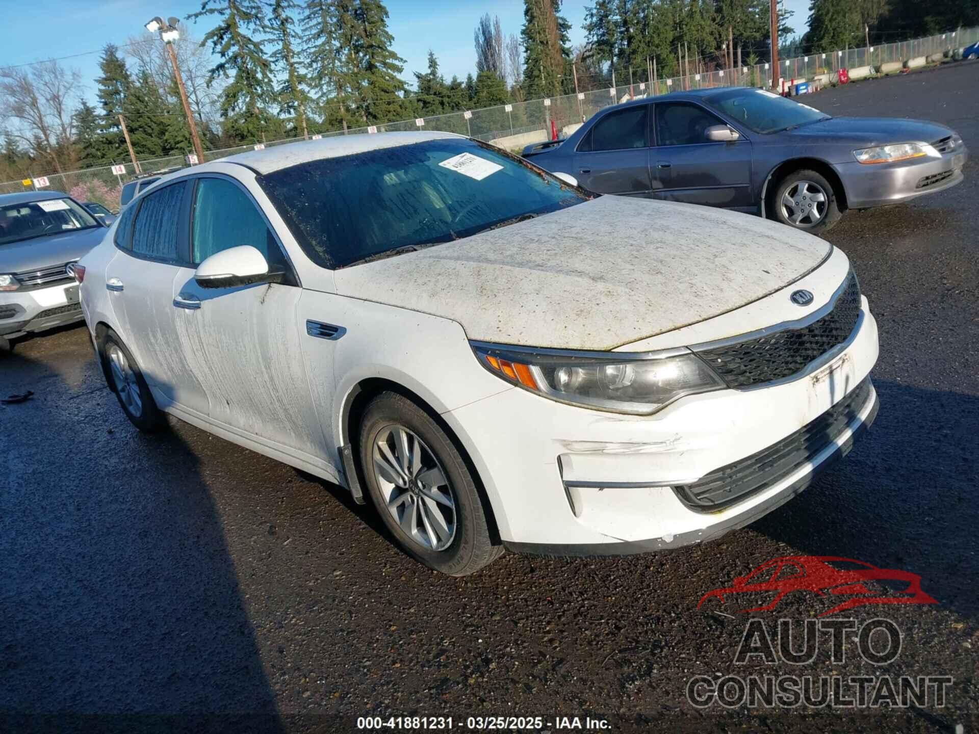 KIA OPTIMA 2016 - 5XXGT4L31GG034993