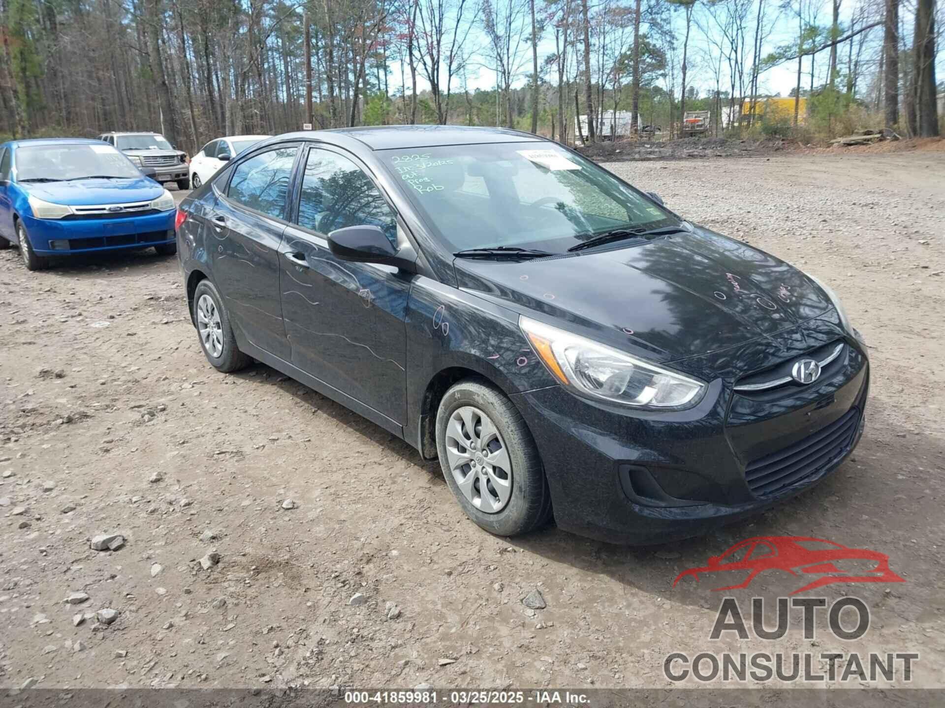 HYUNDAI ACCENT 2016 - KMHCT4AEXGU136690