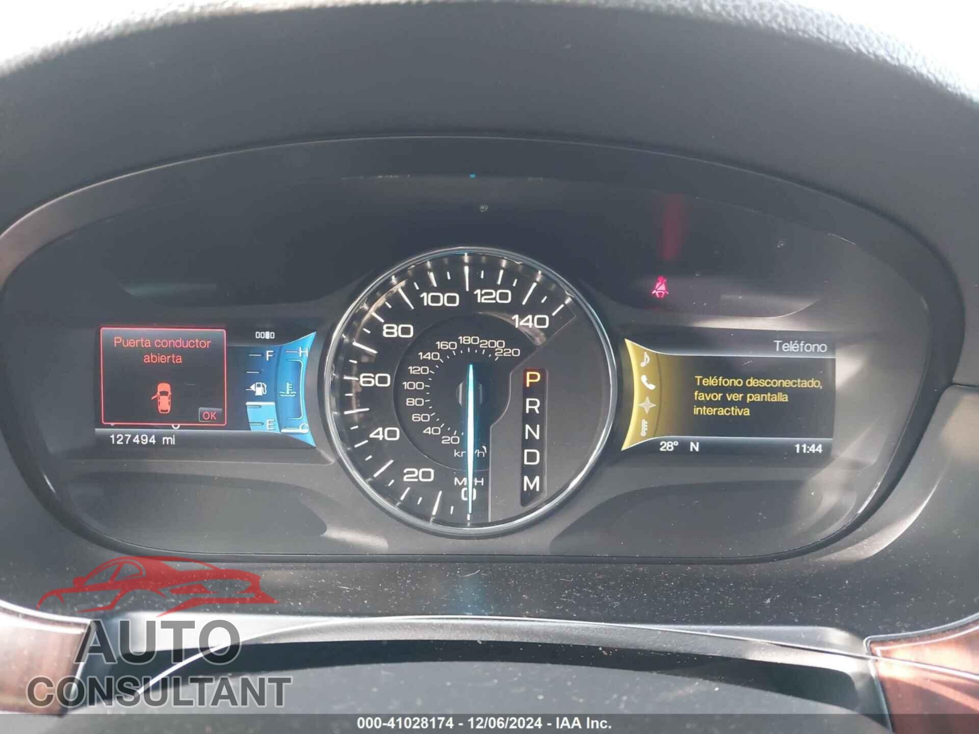 FORD EDGE 2012 - 2FMDK4KC8CBA05813