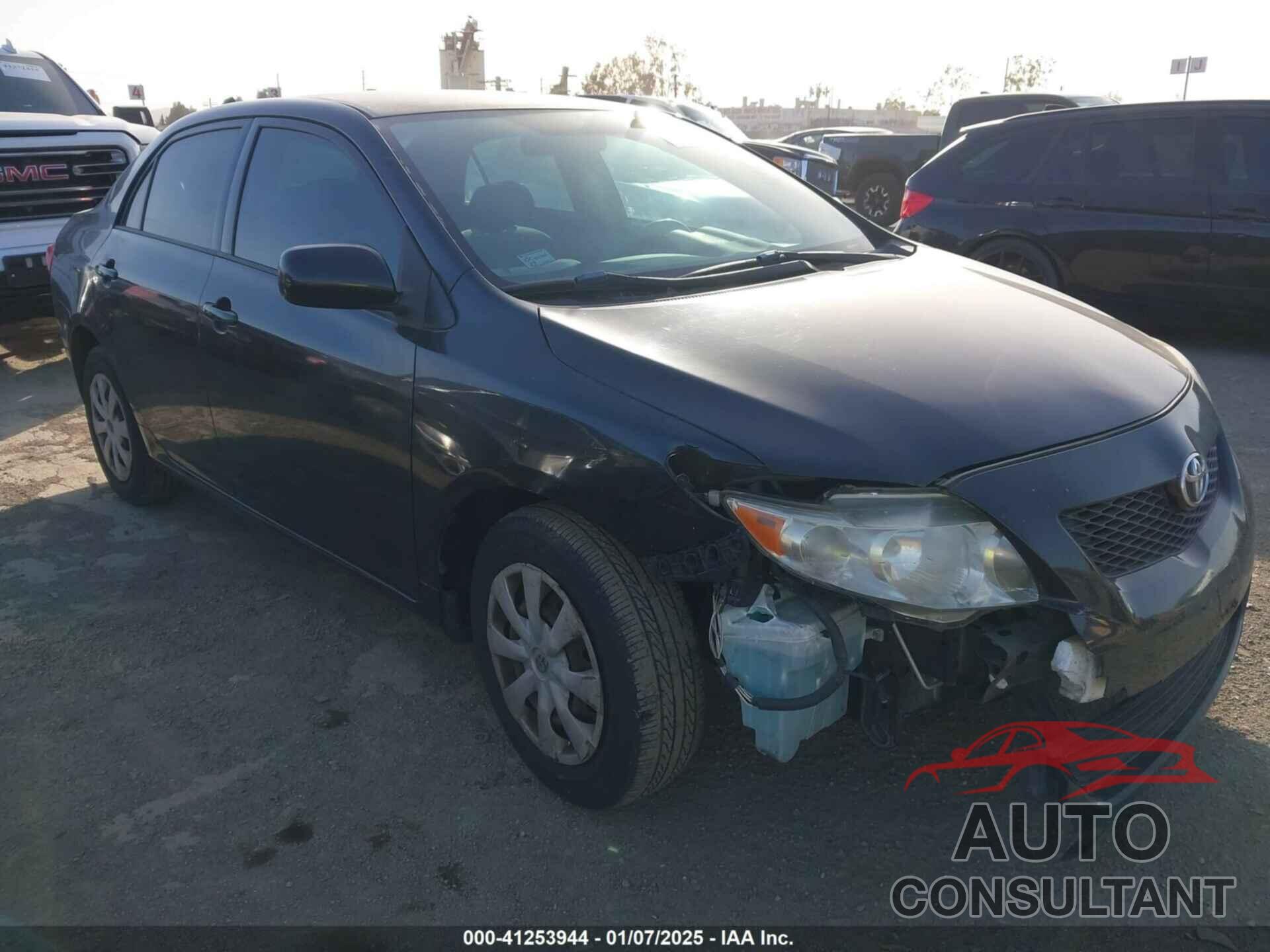 TOYOTA COROLLA 2009 - JTDBL40E99J025800