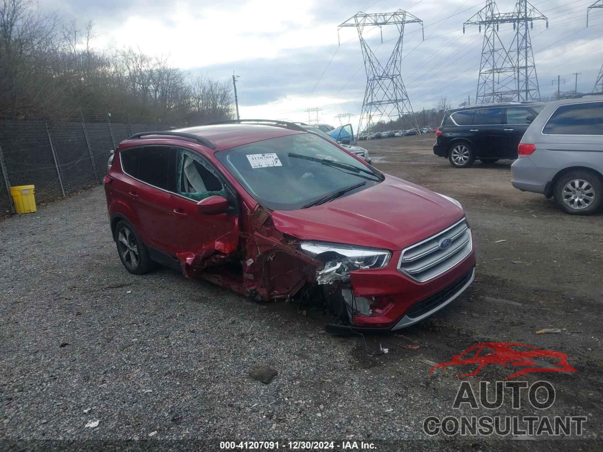 FORD ESCAPE 2017 - 1FMCU9G93HUB94906