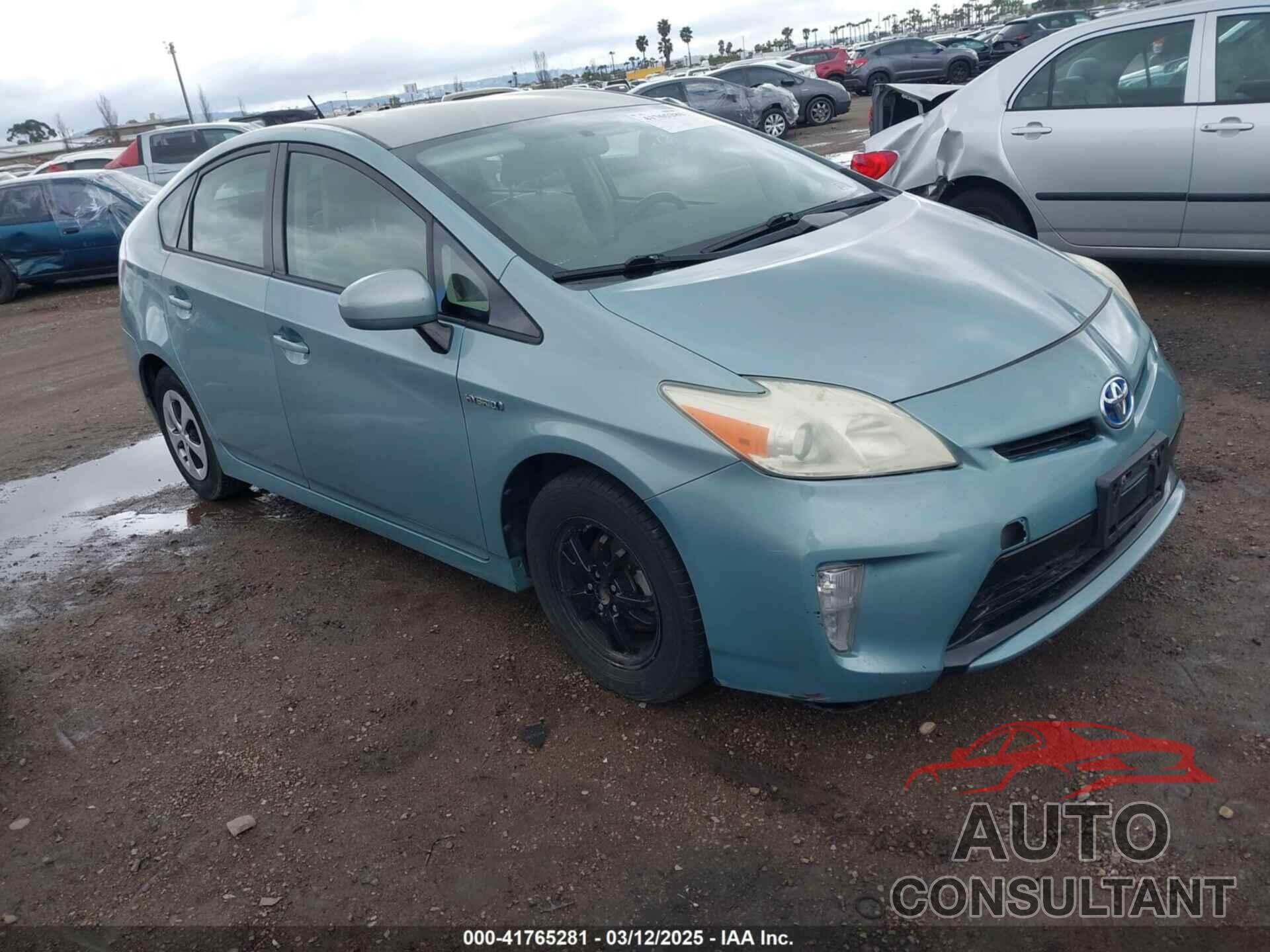 TOYOTA PRIUS 2013 - JTDKN3DU6D5557058