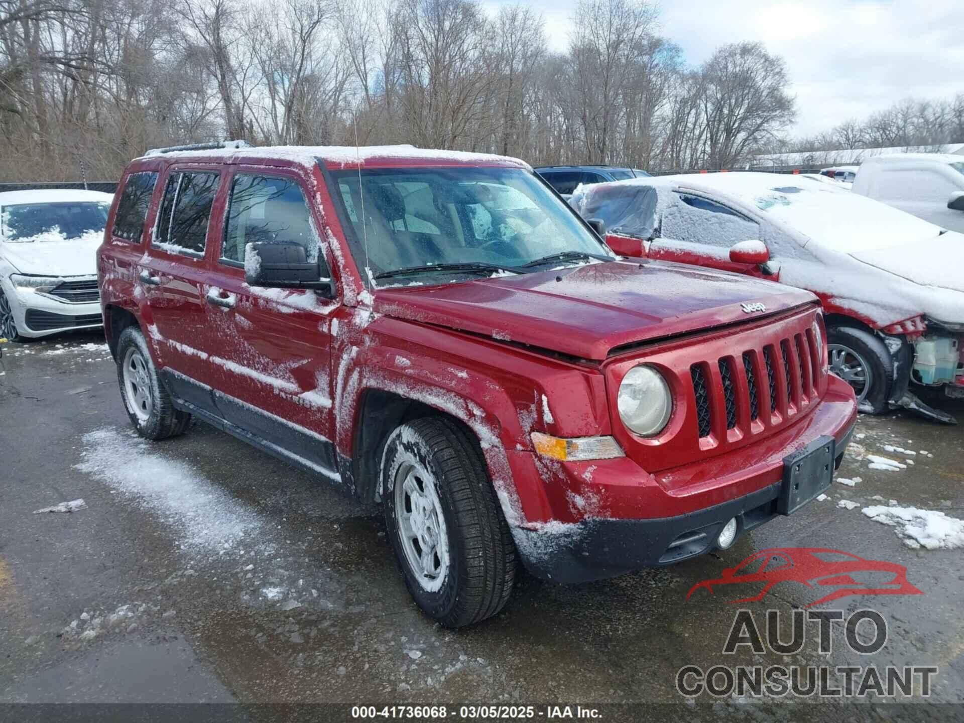 JEEP PATRIOT 2016 - 1C4NJPBA0GD732701