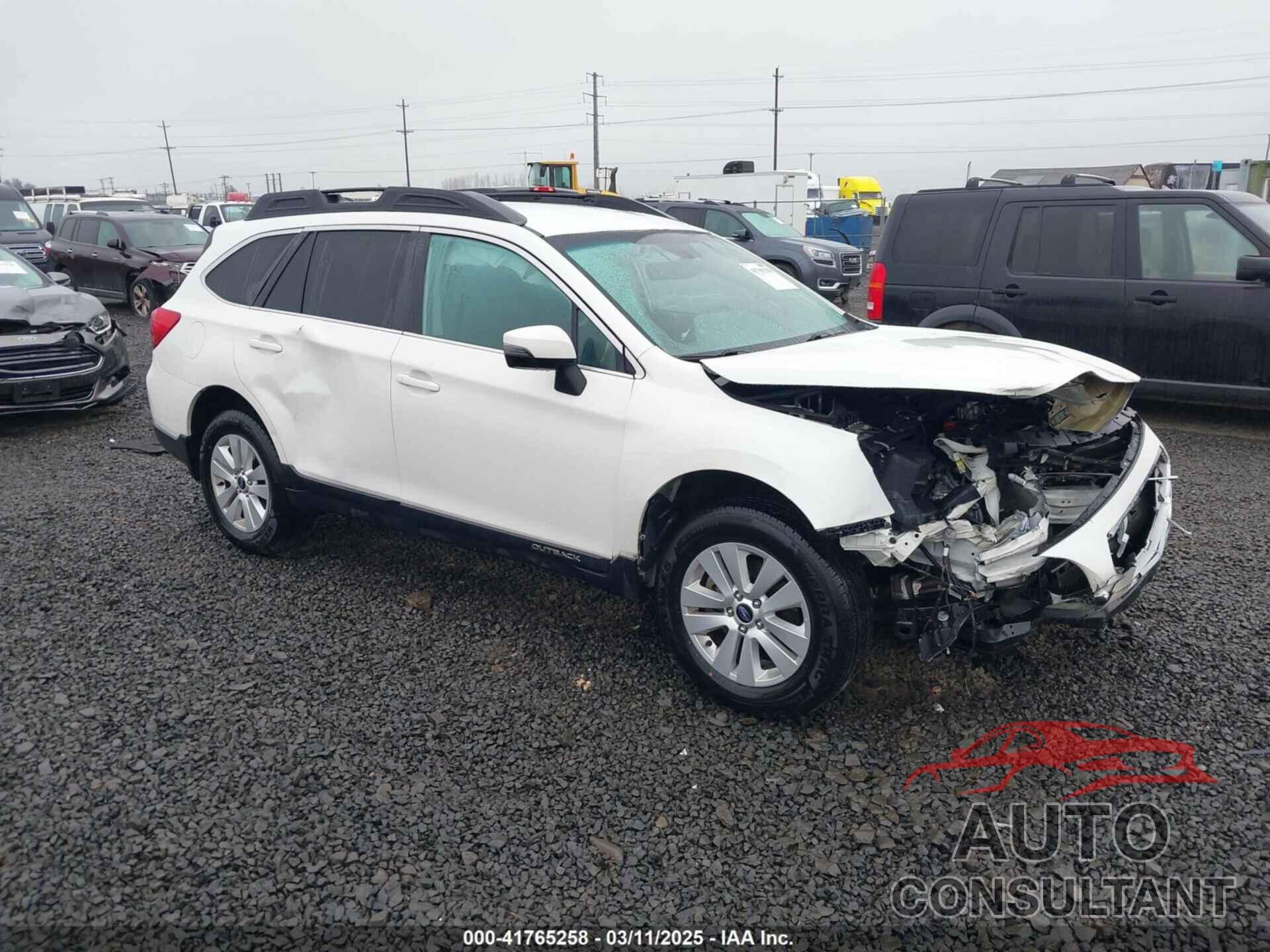 SUBARU OUTBACK 2017 - 4S4BSAFC9H3231205