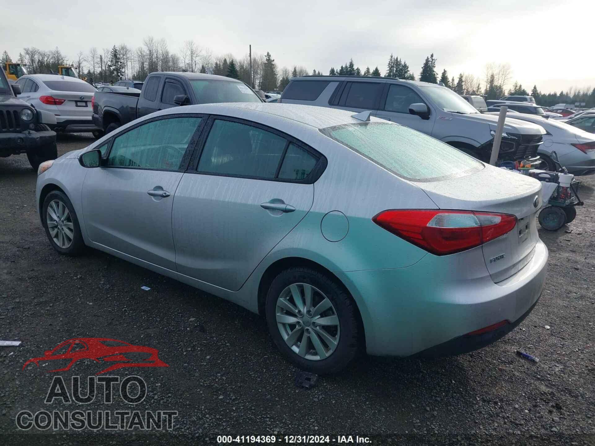 KIA FORTE 2014 - KNAFX4A67E5104461
