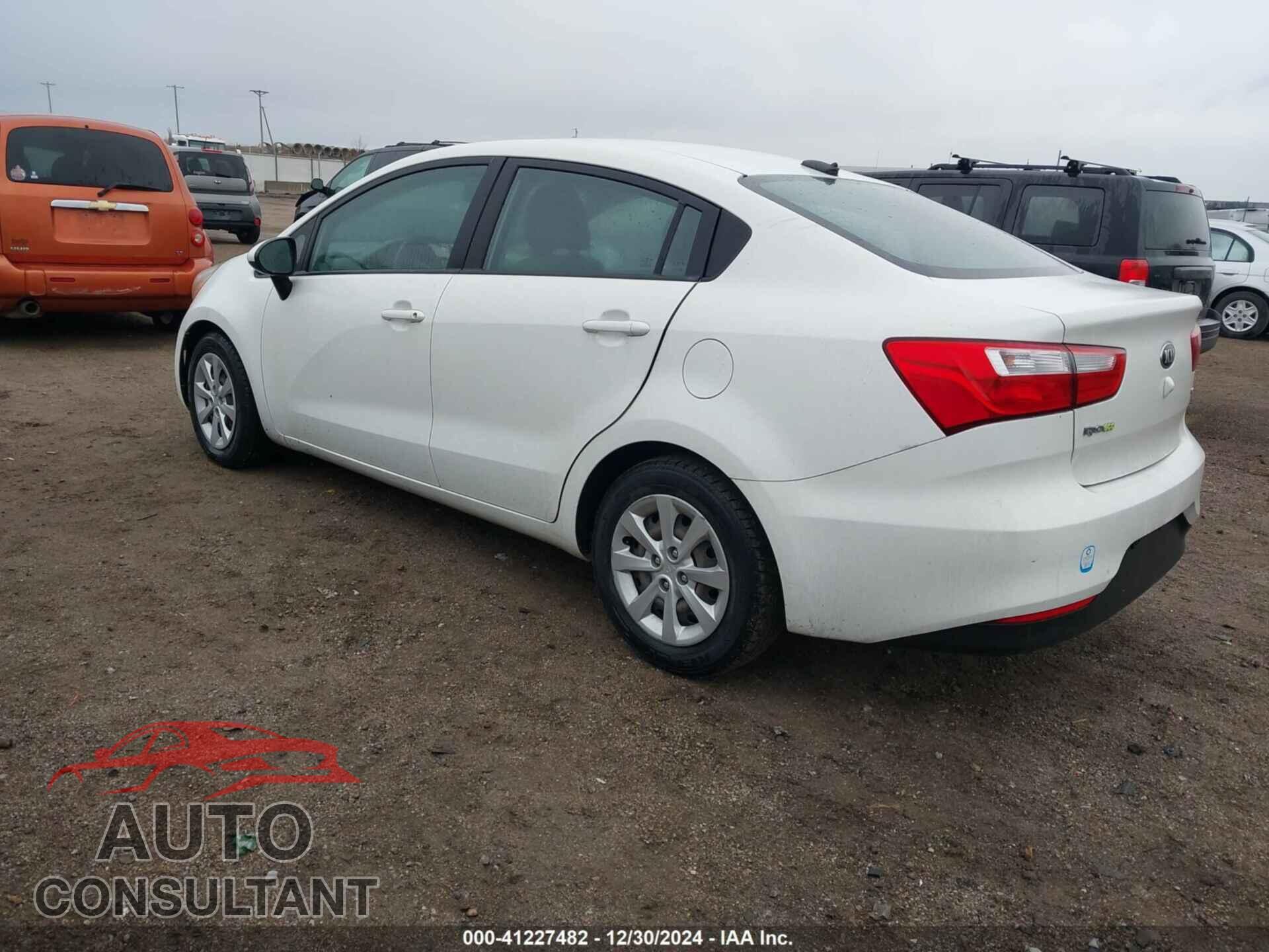KIA RIO 2017 - KNADN4A34H6071758