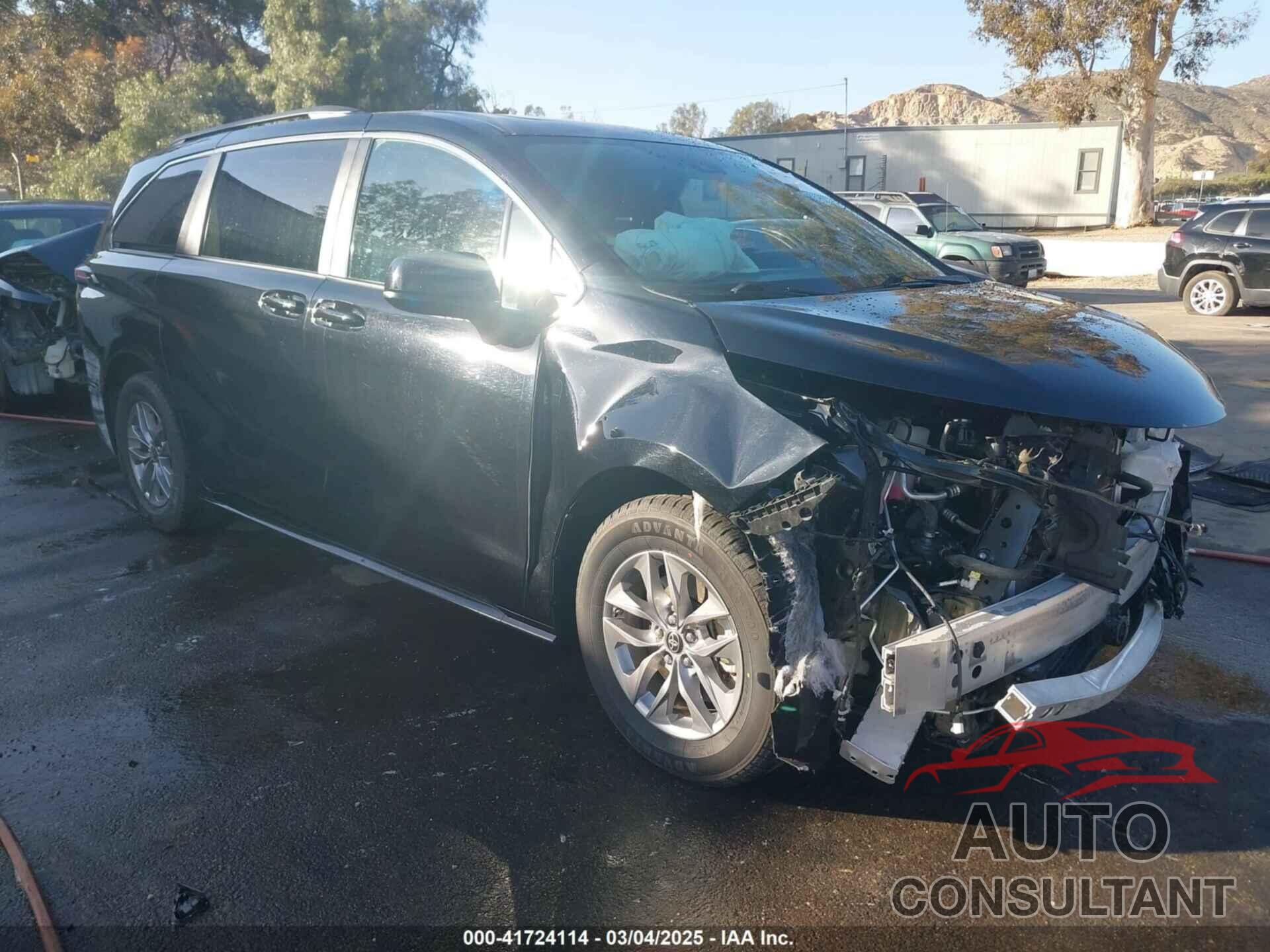 TOYOTA SIENNA 2022 - 5TDBRKEC3NS092996
