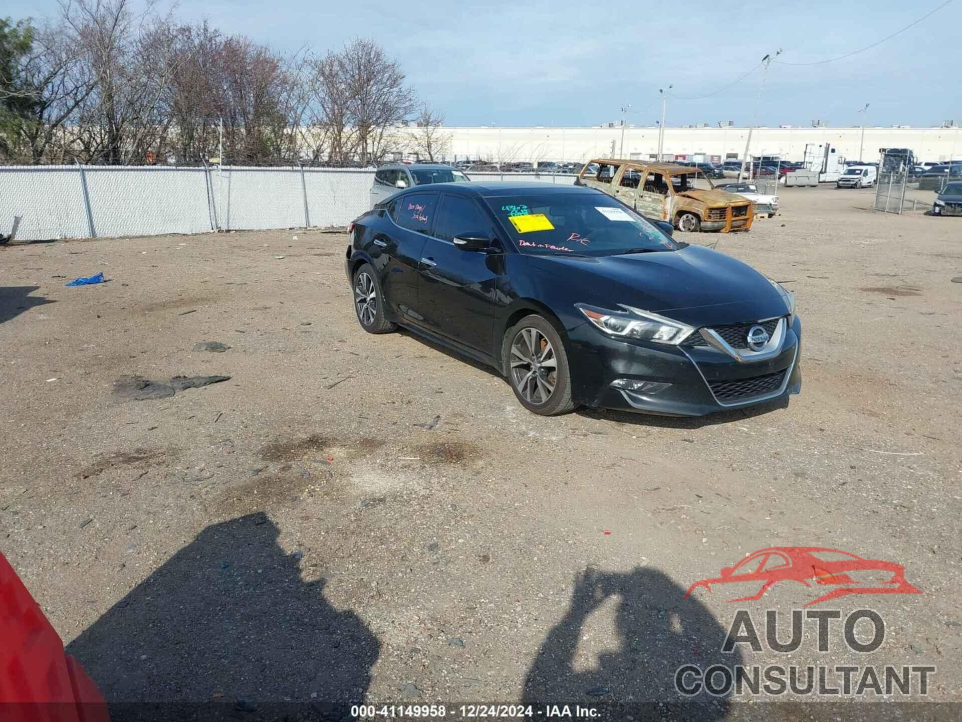 NISSAN MAXIMA 2017 - 1N4AA6AP4HC364518