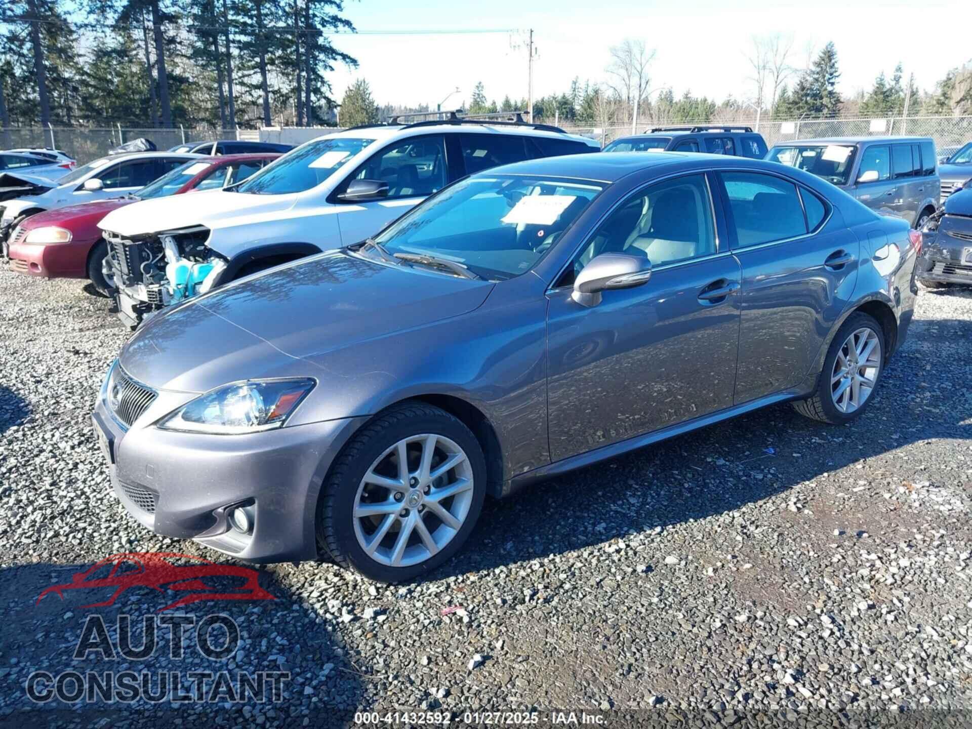 LEXUS IS 250 2012 - JTHCF5C29C5060452