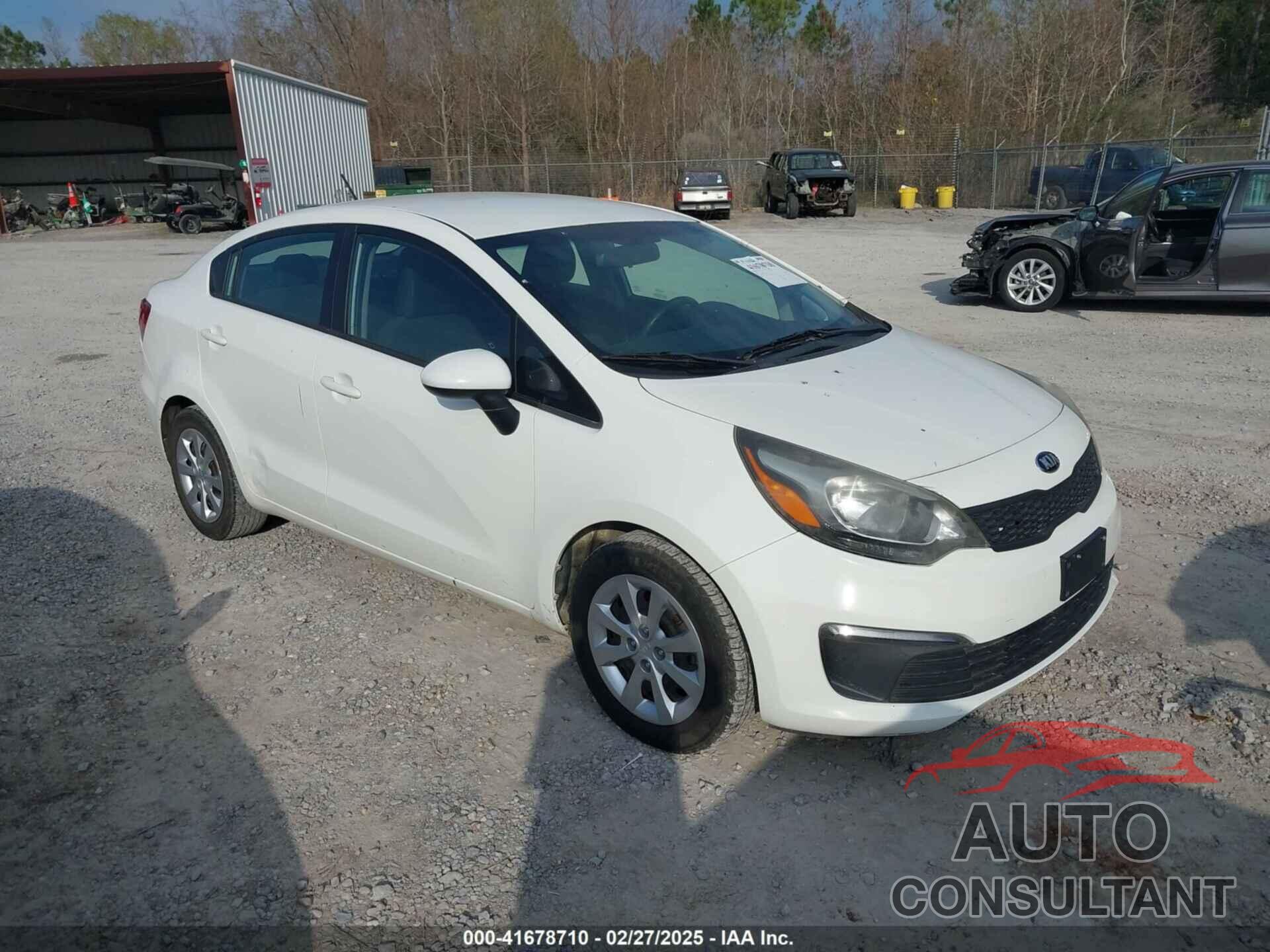KIA RIO 2016 - KNADM4A35G6553303