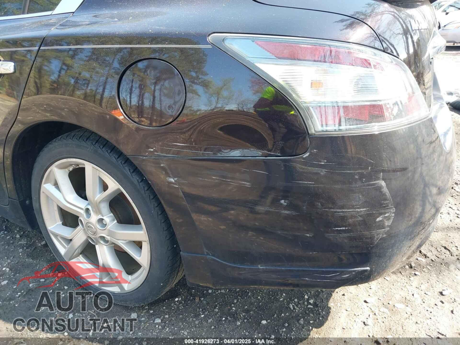 NISSAN MAXIMA 2012 - 1N4AA5AP1CC830876
