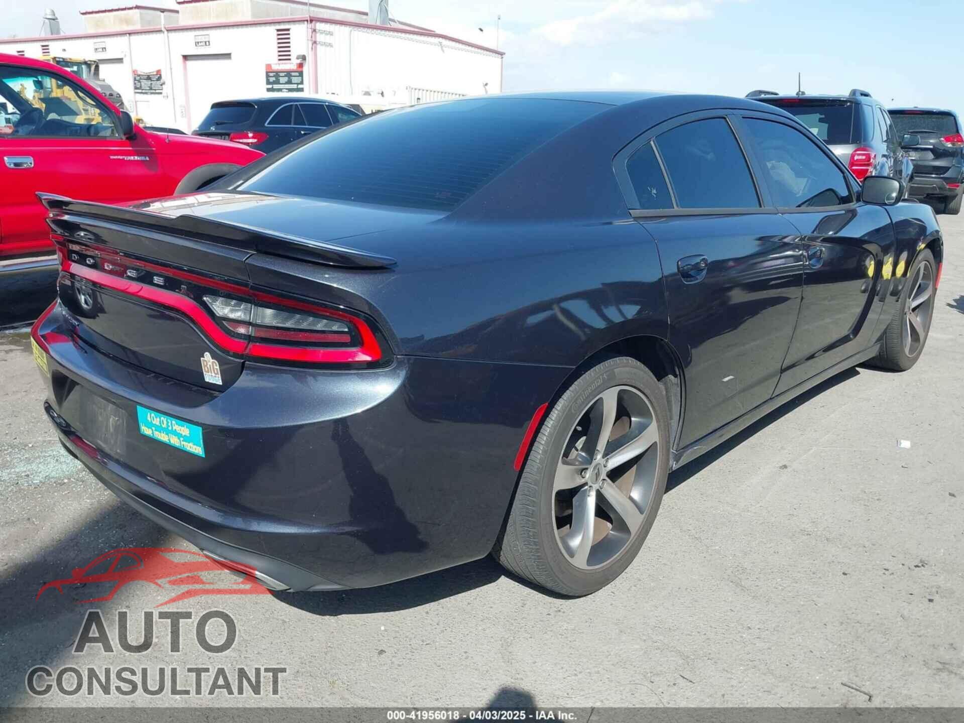 DODGE CHARGER 2017 - 2C3CDXBG6HH643663
