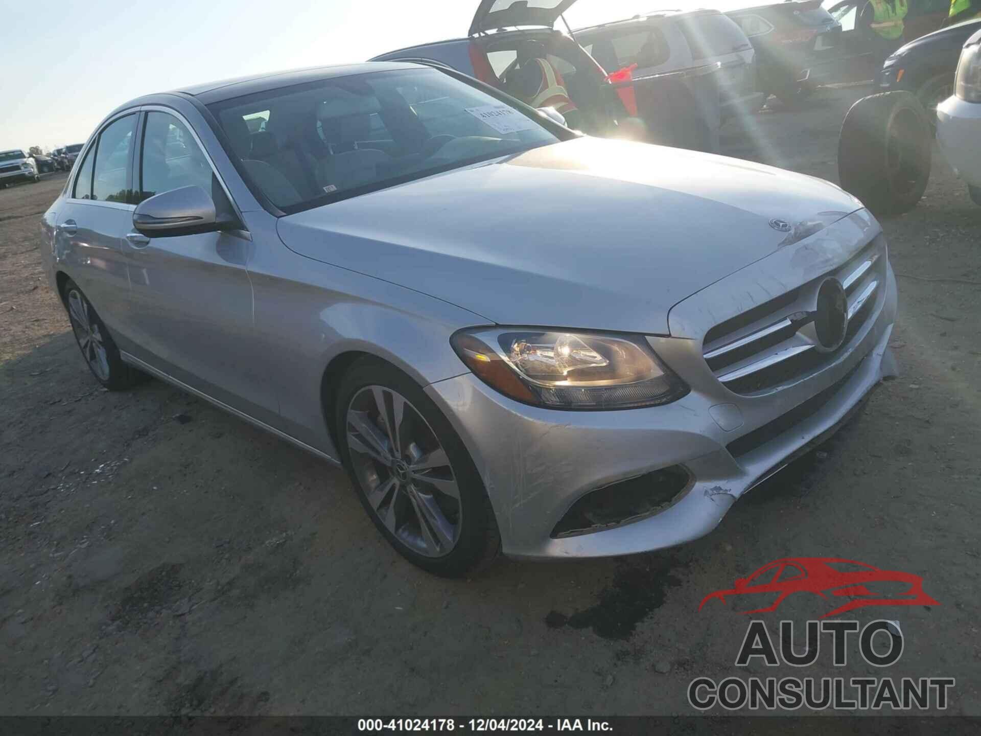 MERCEDES-BENZ C 300 2018 - WDDWF4JB9JR385593