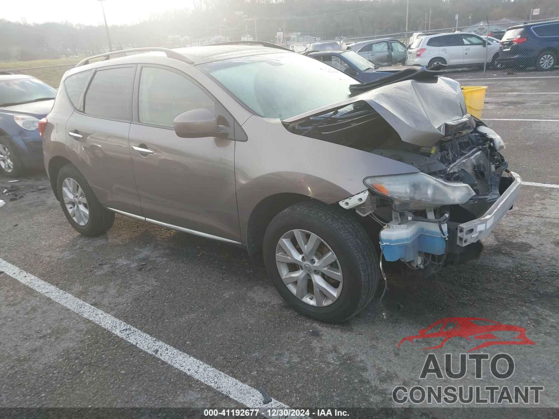 NISSAN MURANO 2013 - JN8AZ1MW1DW306176
