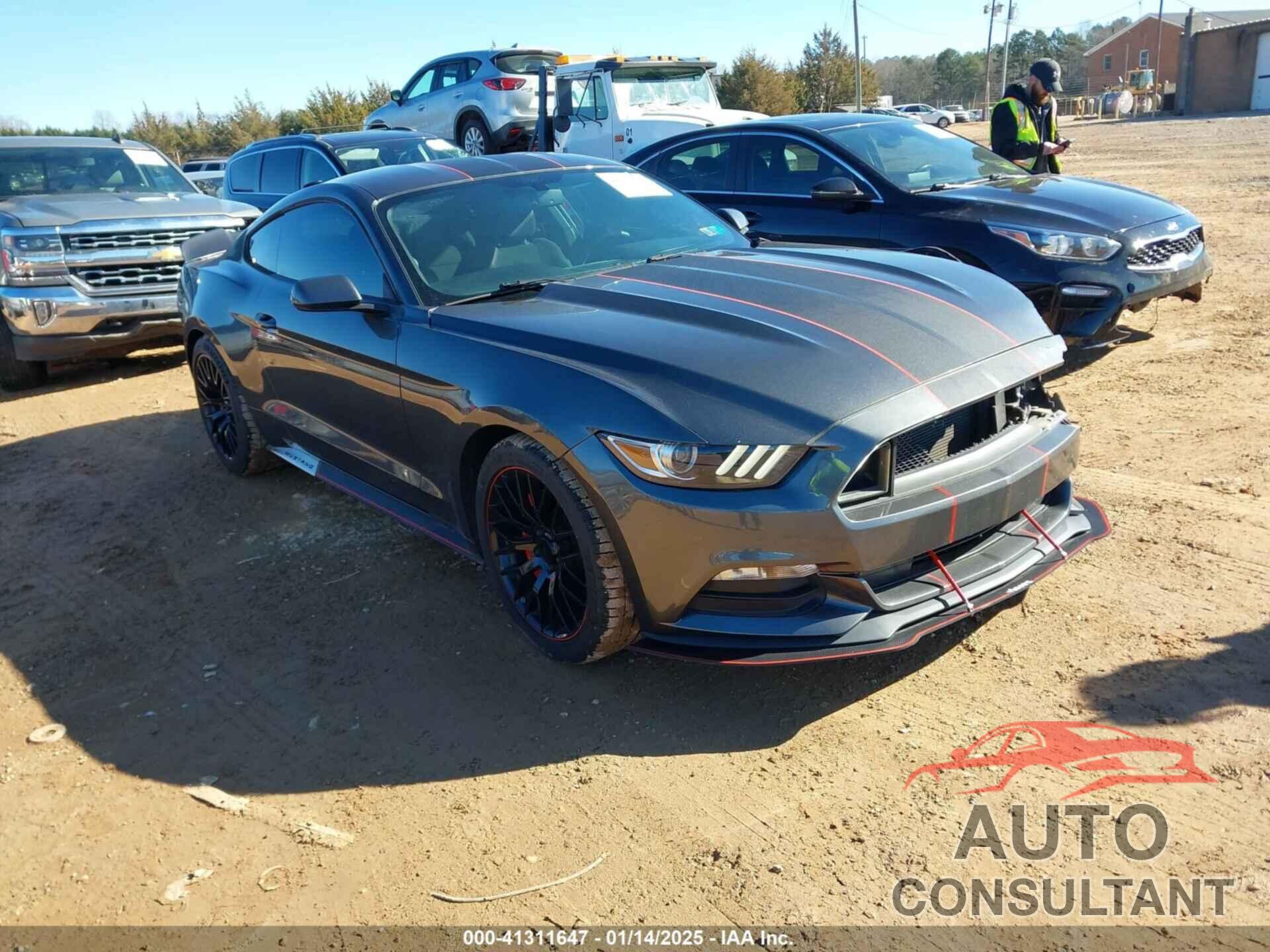 FORD MUSTANG 2017 - 1FA6P8AM2H5338767